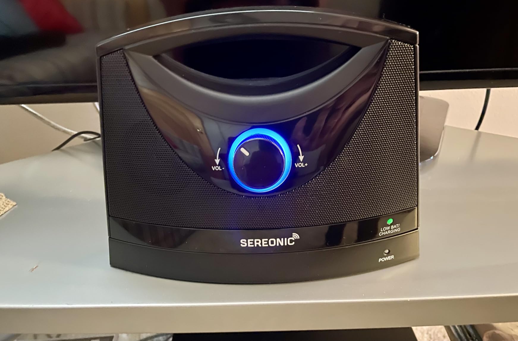 Portable Wireless TV Speakers for Smart TV - Ideal for TV Watching Without The Blaring Volume - Wireless Speakers for TV Designed for Hard of Hearing, Elderly, and Seniors - 100ft Range Customer Review Portable Wireless TV Speakers for Smart TV - Ideal for TV Watching Without The Blaring Volume - Wireless Speakers for TV Designed for Hard of Hearing, Elderly, and Seniors - 100ft Range - Customer Photo 1