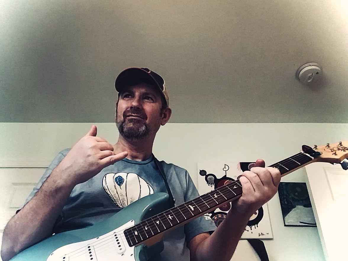 Paul Reed Smith 6 String SE Silver Sky Stone, Blue with Gigbag, Right Handed (109639::2J:) - Customer Photo 2