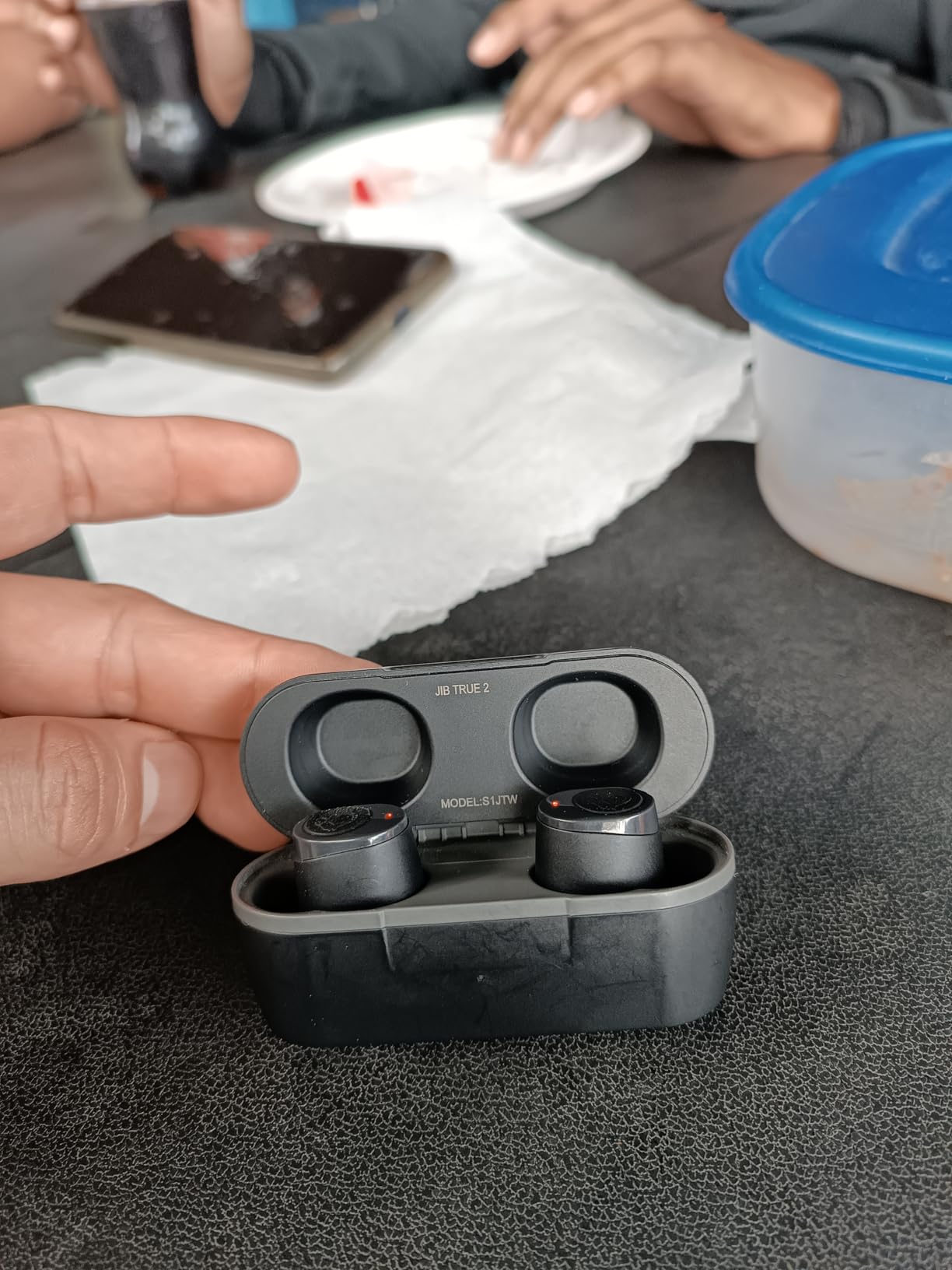 Skullcandy Jib True 2 Wireless Earbuds, Bluetooth Headphones, Up to 33 Hours Battery with Charging Case, Noise Isolating Fit, Sweat and Water Resistant, Microphone for iPhone Android - True Black - Customer Photo 1