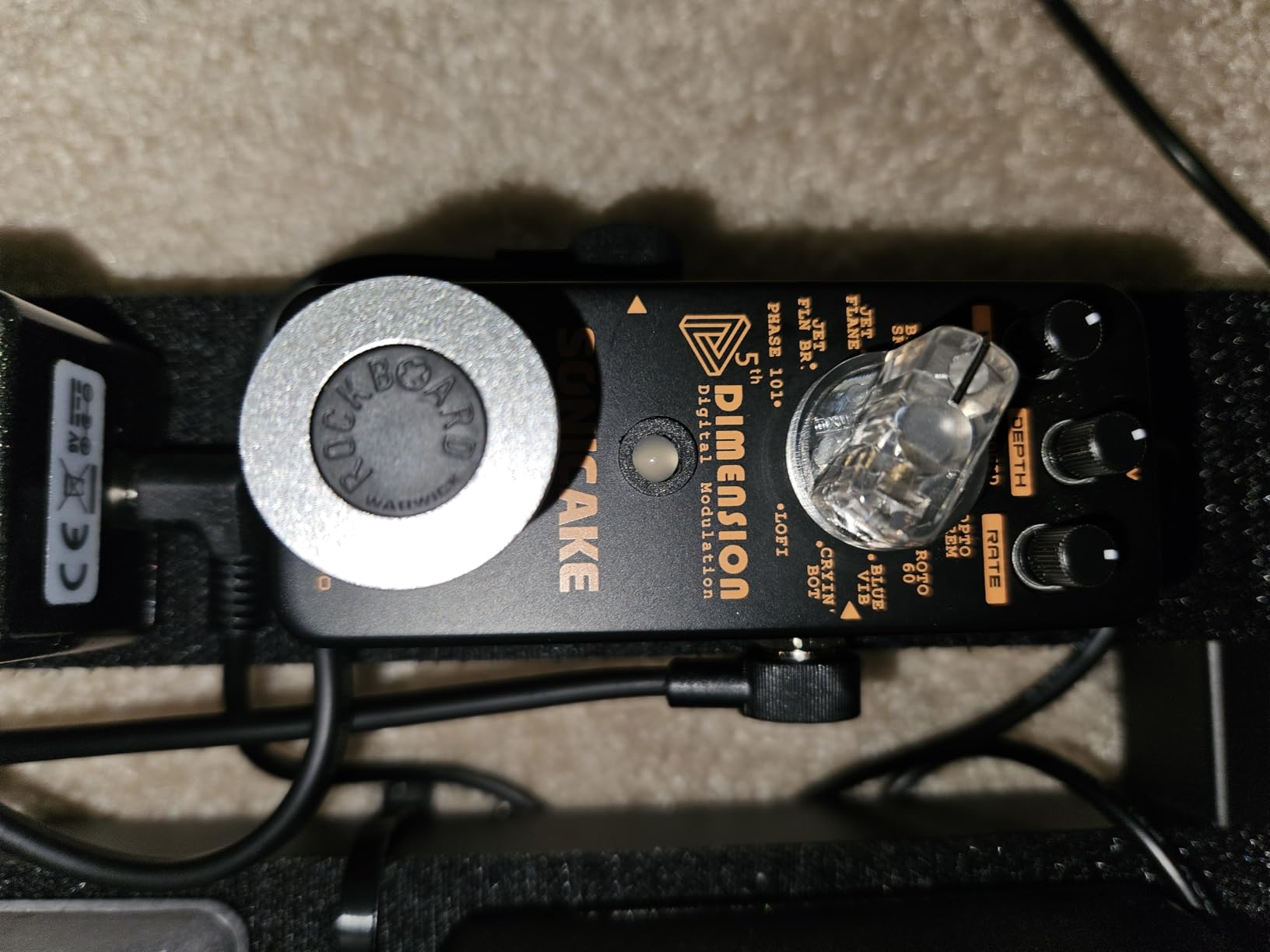 SONICAKE Octave Guitar Pedal, Analog Classic Lower Octave Guitar Effects Pedal for Guitar & Bass, True Bypass - Octaver - Customer Photo 1