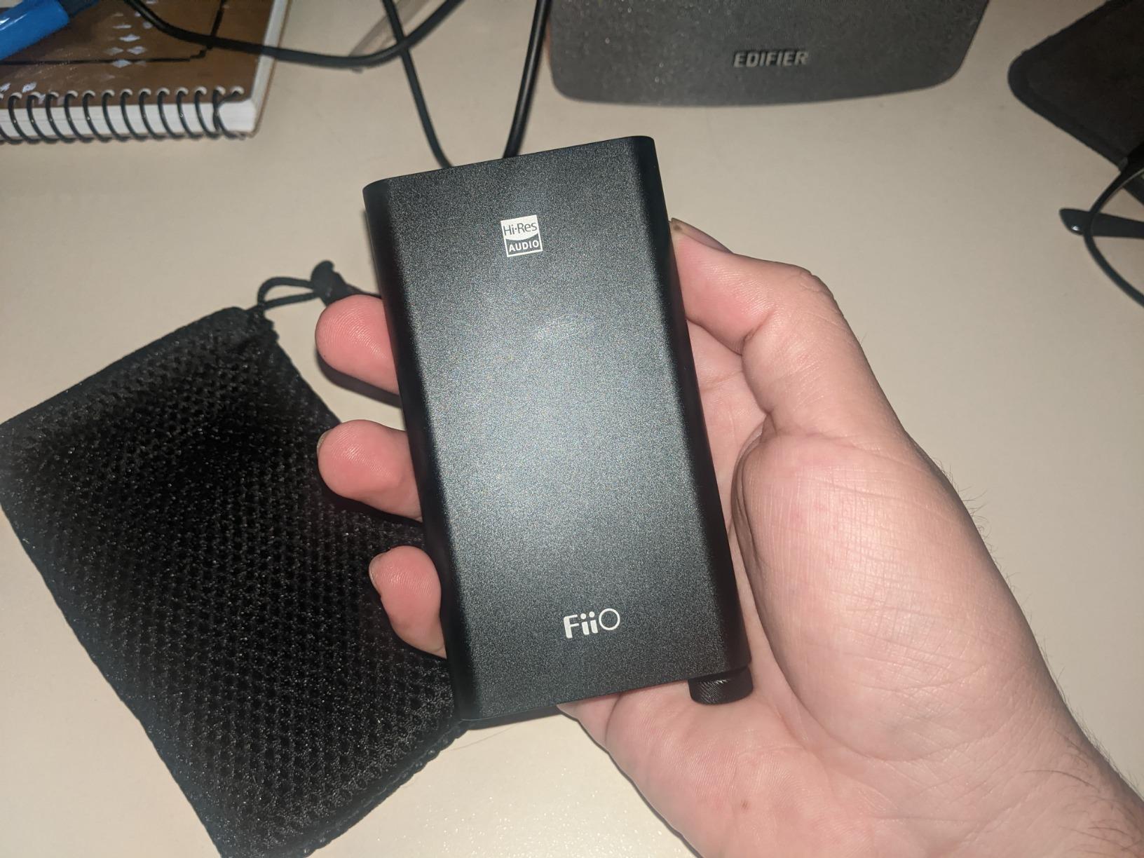 FiiO Q3 Headphone Amps Amplifier Portable High Resolution DAC DSD512 for Smartphones/PC/Laptop/Home/Car Audio Compatible with iOS/Android 2.5/3.5/4.4mm Output (Q3-MQA) - Customer Photo 3