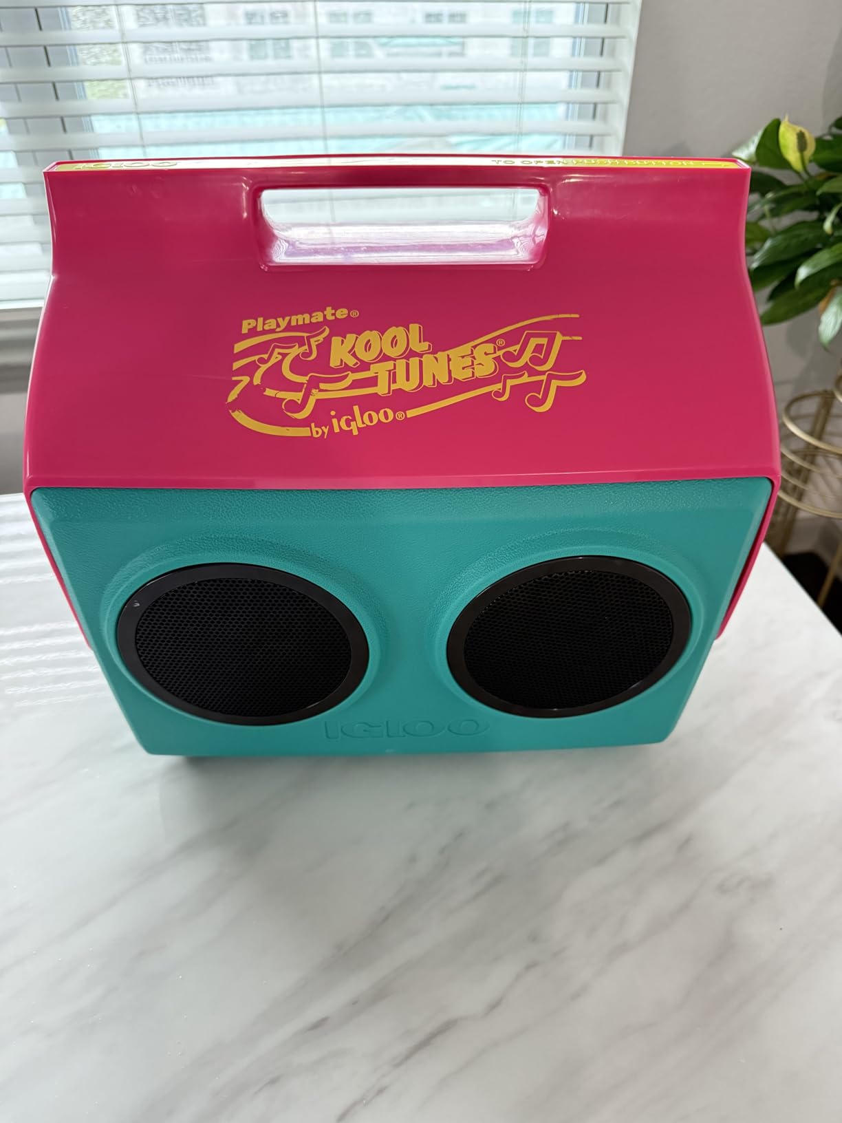 Igloo KoolTunes Bluetooth Boombox Cooler, 14 Qt Jade - Customer Photo 2