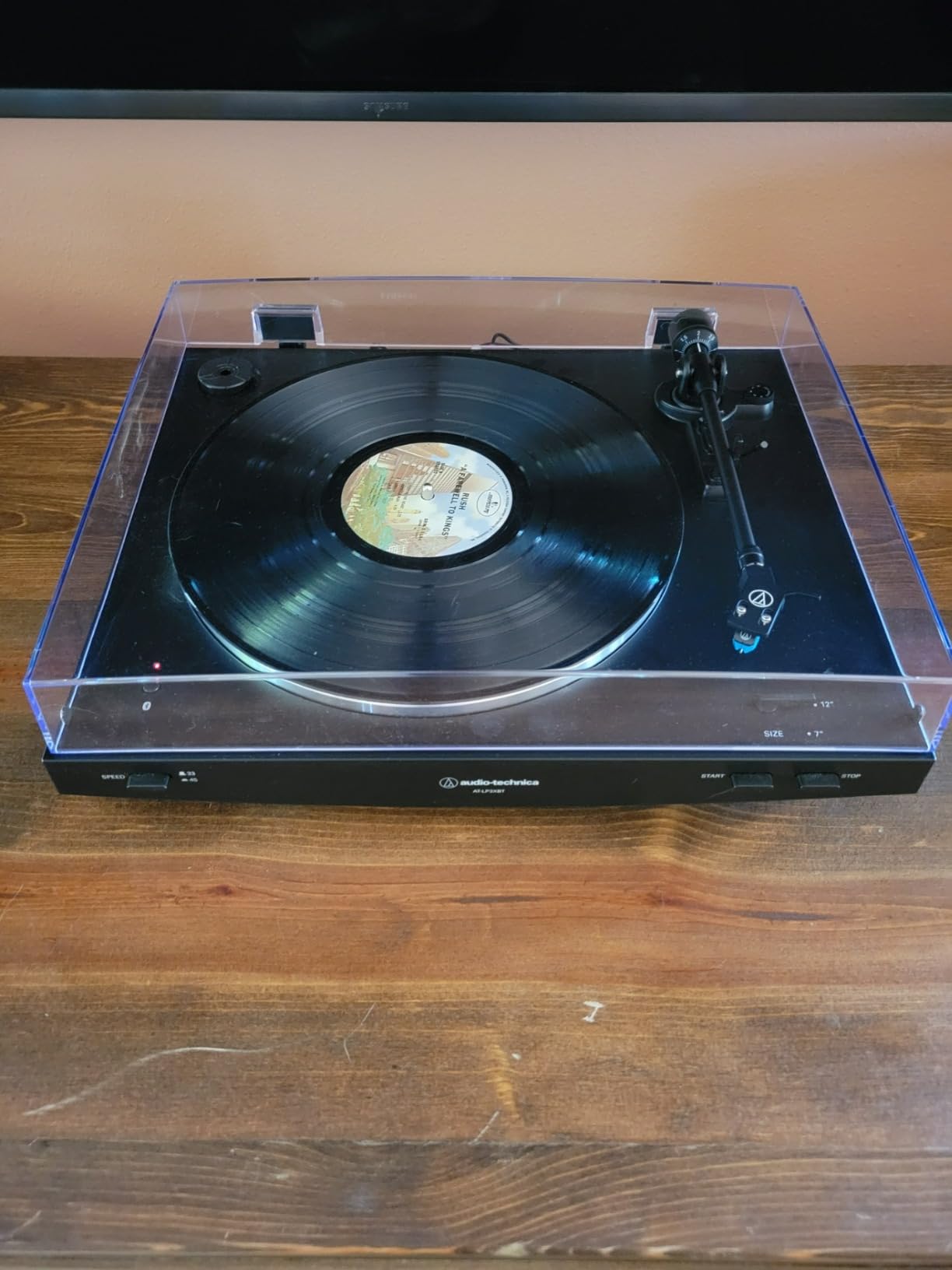 Audio-Technica AT-LP3XBT-BK Bluetooth Turntable Belt Drive Fully Automatic 33/45 (Black) Customer Review Audio-Technica AT-LP3XBT-BK Bluetooth Turntable Belt Drive Fully Automatic 33/45 (Black) - Customer Photo 2
