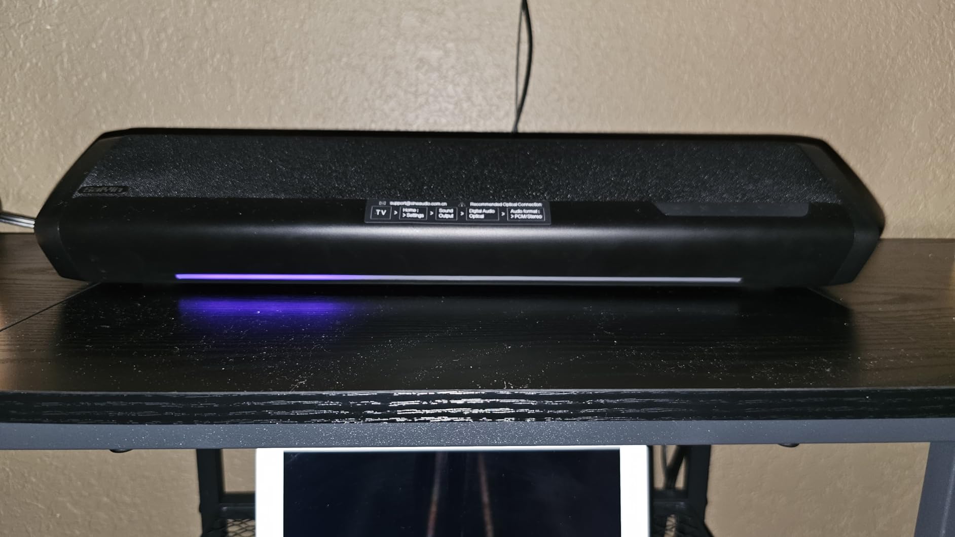 Saiyin Sound Bars for Smart TV with Subwoofer, 2.1 Deep Bass 17-inch Soundbar customer photo 1
