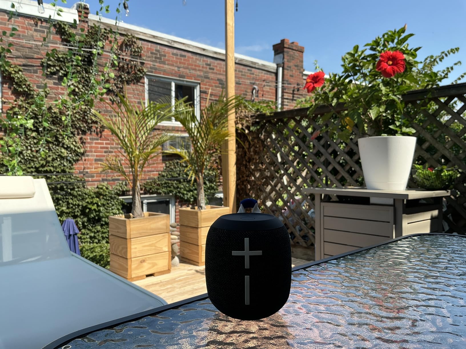 Ultimate Ears WONDERBOOM 4 Waterproof Bluetooth Outdoor Speakers with Big Bass & 360-Degree Sound, Dustproof Floating Wireless Speaker, 131ft Range - Black Customer Review Ultimate Ears WONDERBOOM 4 Waterproof Bluetooth Outdoor Speakers with Big Bass & 360-Degree Sound, Dustproof Floating Wireless Speaker, 131ft Range - Black - Customer Photo 1