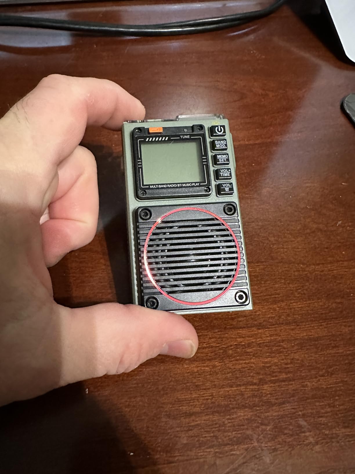 Raddy RF75A APP Control Shortwave Radio, Portable AM/FM/VHF/SW/WB Weather Radio, Pocket Radio Rechargeable with 9.85 Ft Wire Antenna customer photo 2