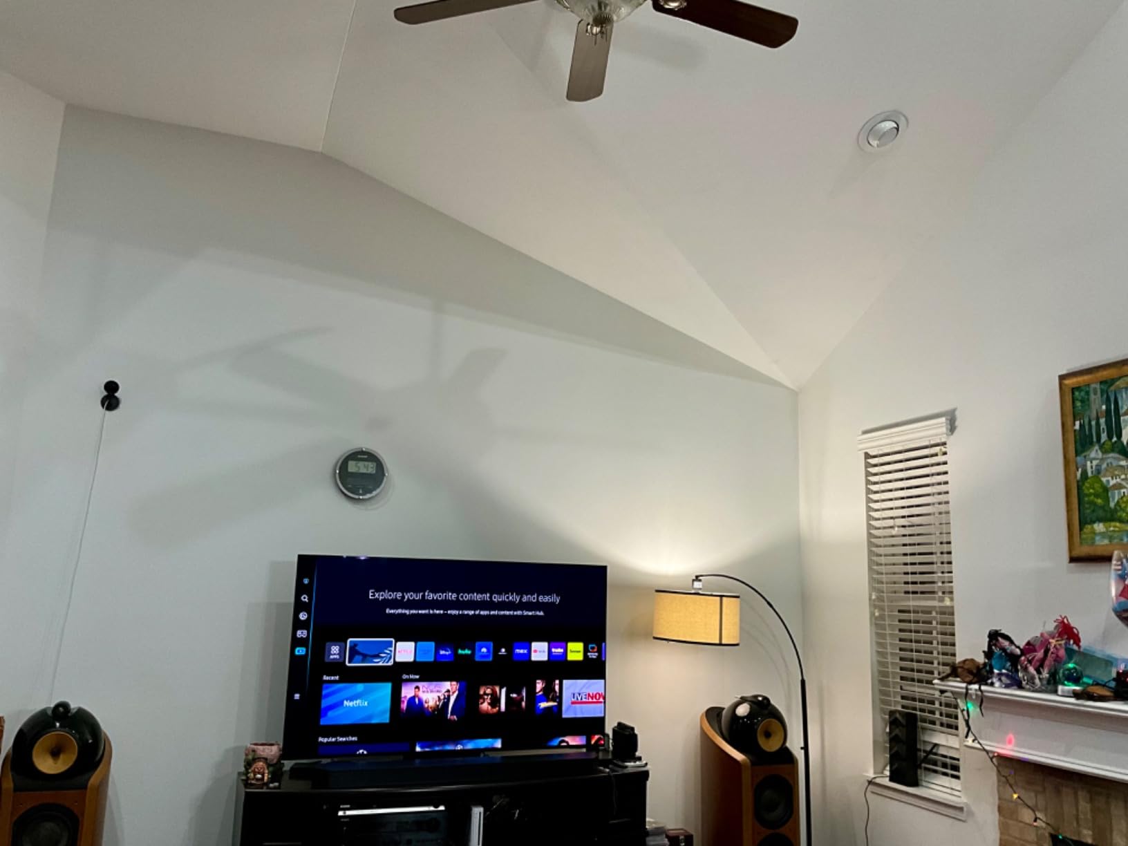 Samsung HW-Q990C 11.1.4ch Soundbar w/Wireless Dolby Audio, Rear Speakers Included w/Q-Symphony, SpaceFit Sound Pro, Adaptive Sound, Game Mode Pro, Airplay 2, AVA, Alexa Built-in - Customer Photo 2