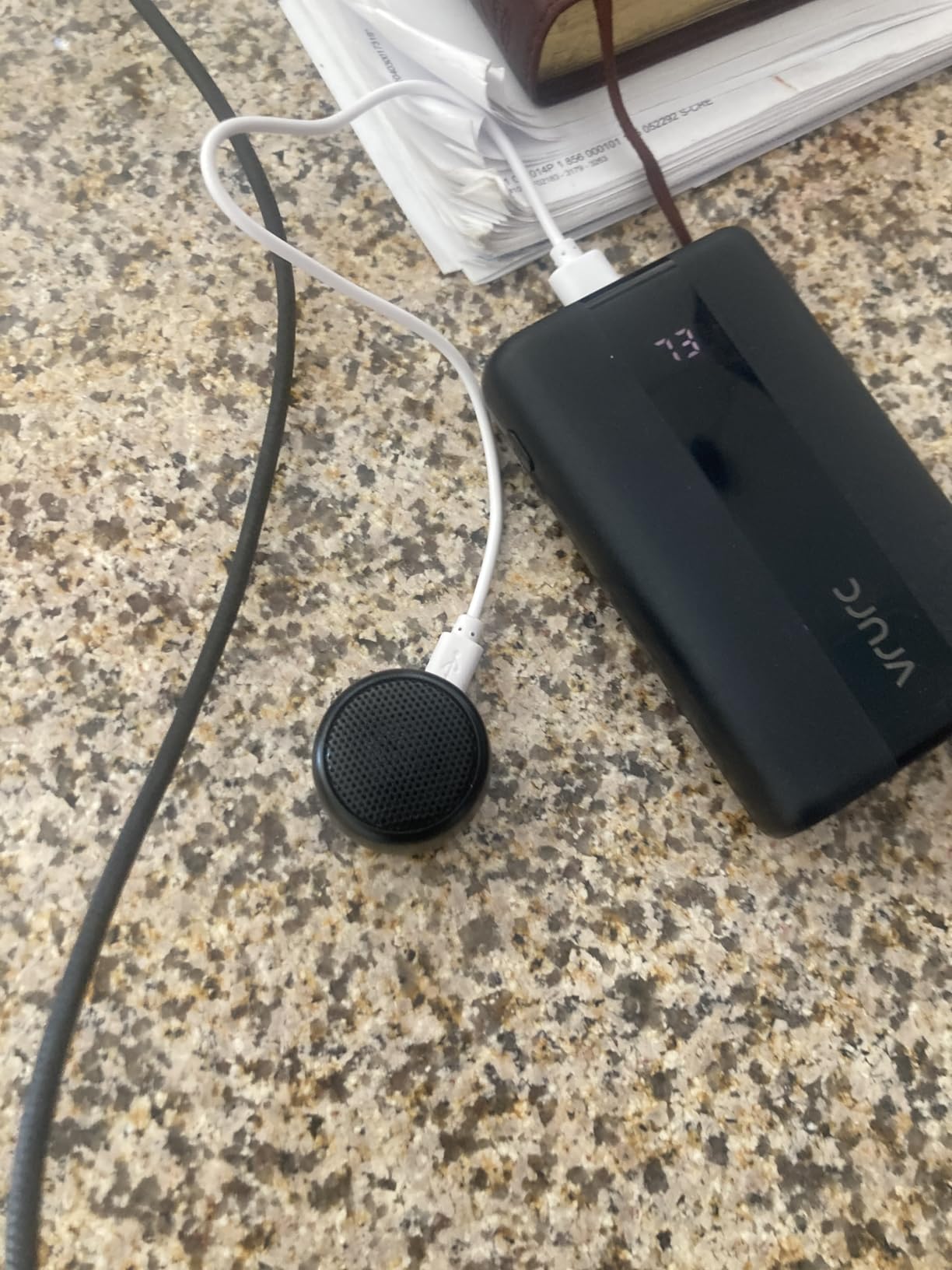 Best Mini Portable Bluetooth Speaker with HD Sound & Bass I Smallest Wireless Bluetooth Speakers for Phone/PC/Tablet I Photo Selfie Button Answer Phone Calls I Cute Tiny Speaker - Customer Photo 1