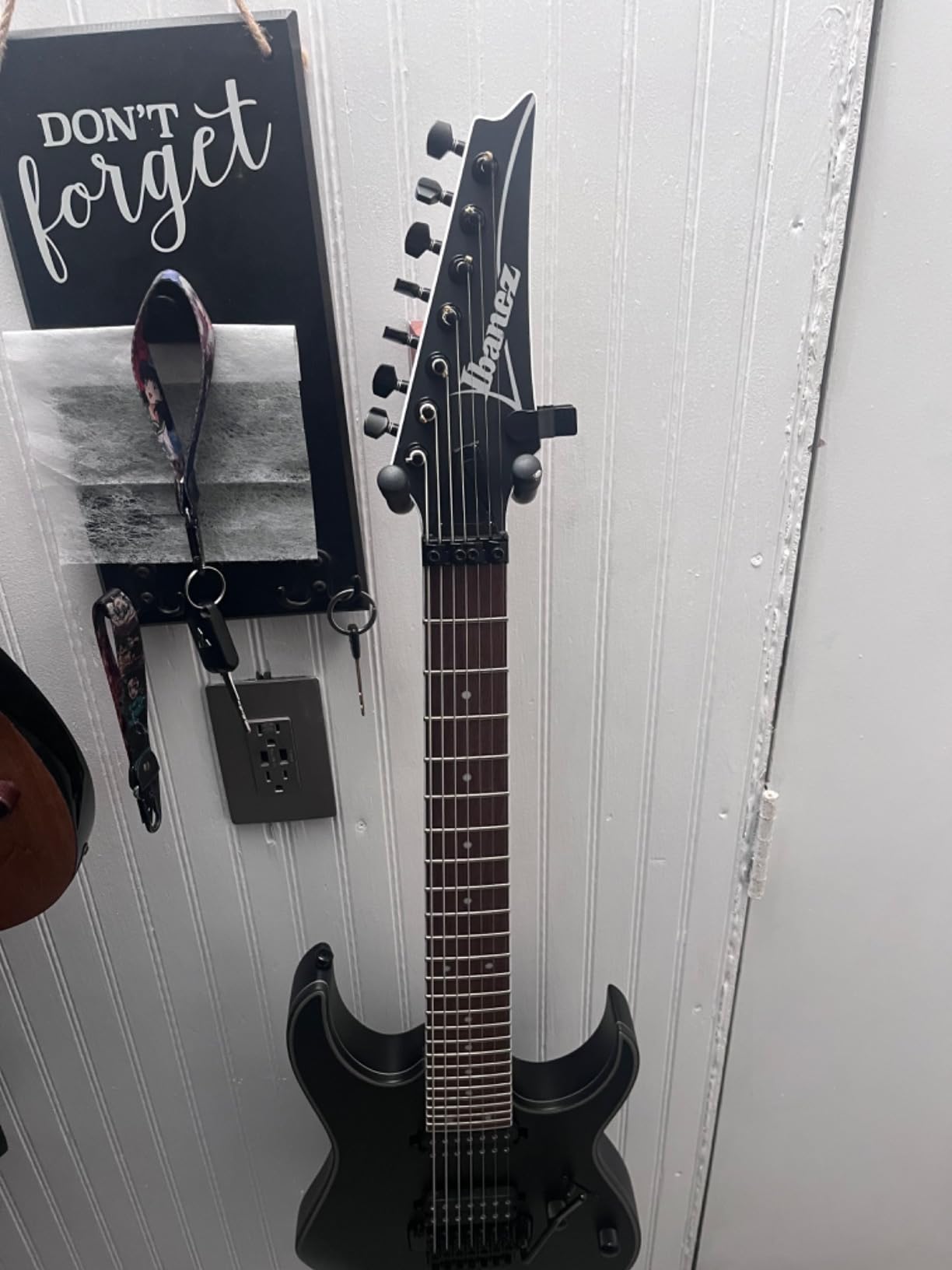 Ibanez RG7420EX 7-string Electric Guitar - Black Flat - Customer Photo 2