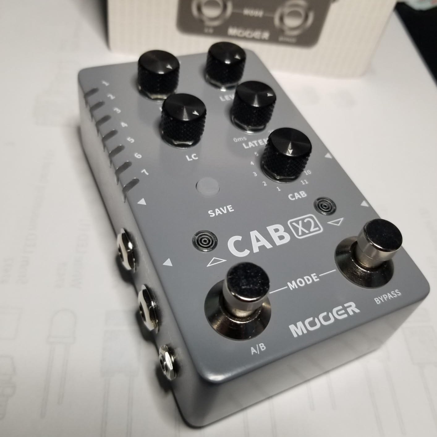 MOOER Harmonizer Guitar Effects Pedal up to 12 Pitches Each Pitch has 11 Harmony Modes Professional Stereo for Electric Guitar and Bass (X2) - Customer Photo 2