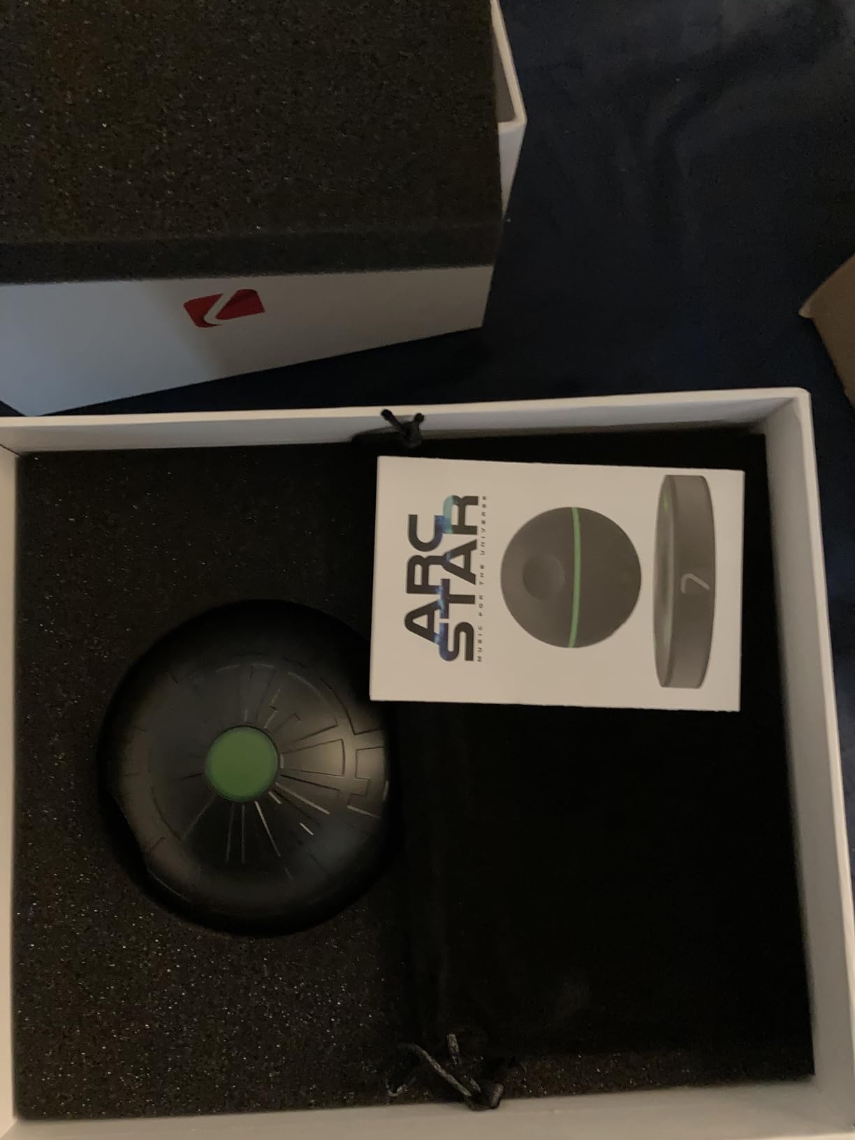 Upgraded Wireless Arc Star Floating Speaker, Magnetic Levitating Bluetooth Speaker with 8W Loud 360 Stereo Sound, Cool Tech Gadgets, Creative Gifts for Home Office Decoration - Customer Photo 2