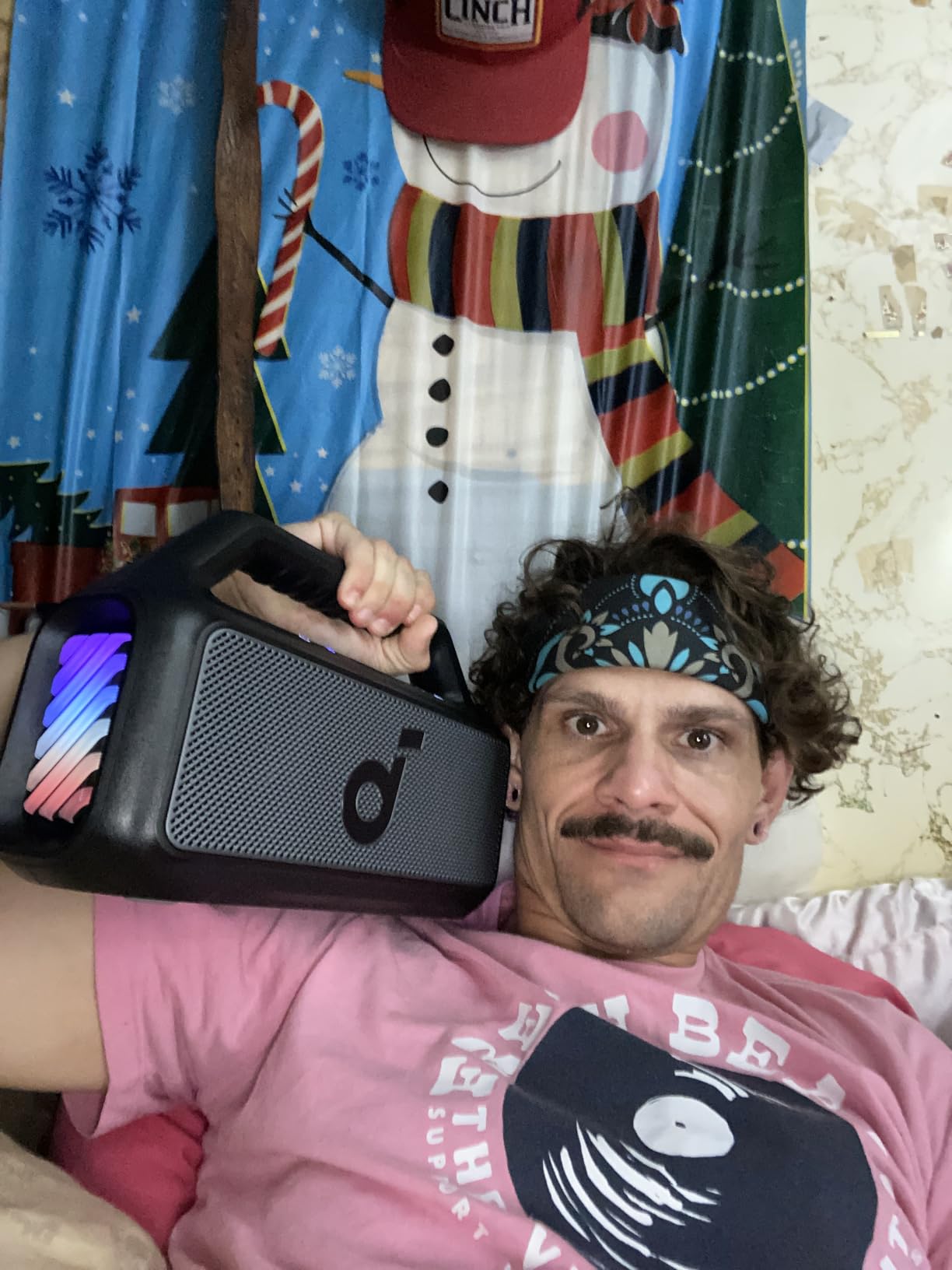 soundcore Boom 2 By Anker, Outdoor Speaker, 80W, Subwoofer, BassUp 2.0, 24H Playtime, IPX7 Waterproof, Floatable, RGB Lights, USB-C, Custom EQ, Bluetooth 5.3, Portable for Camping, Beach, and Backyard Customer Review soundcore Boom 2 By Anker, Outdoor Speaker, 80W, Subwoofer, BassUp 2.0, 24H Playtime, IPX7 Waterproof, Floatable, RGB Lights, USB-C, Custom EQ, Bluetooth 5.3, Portable for Camping, Beach, and Backyard - Customer Photo 2