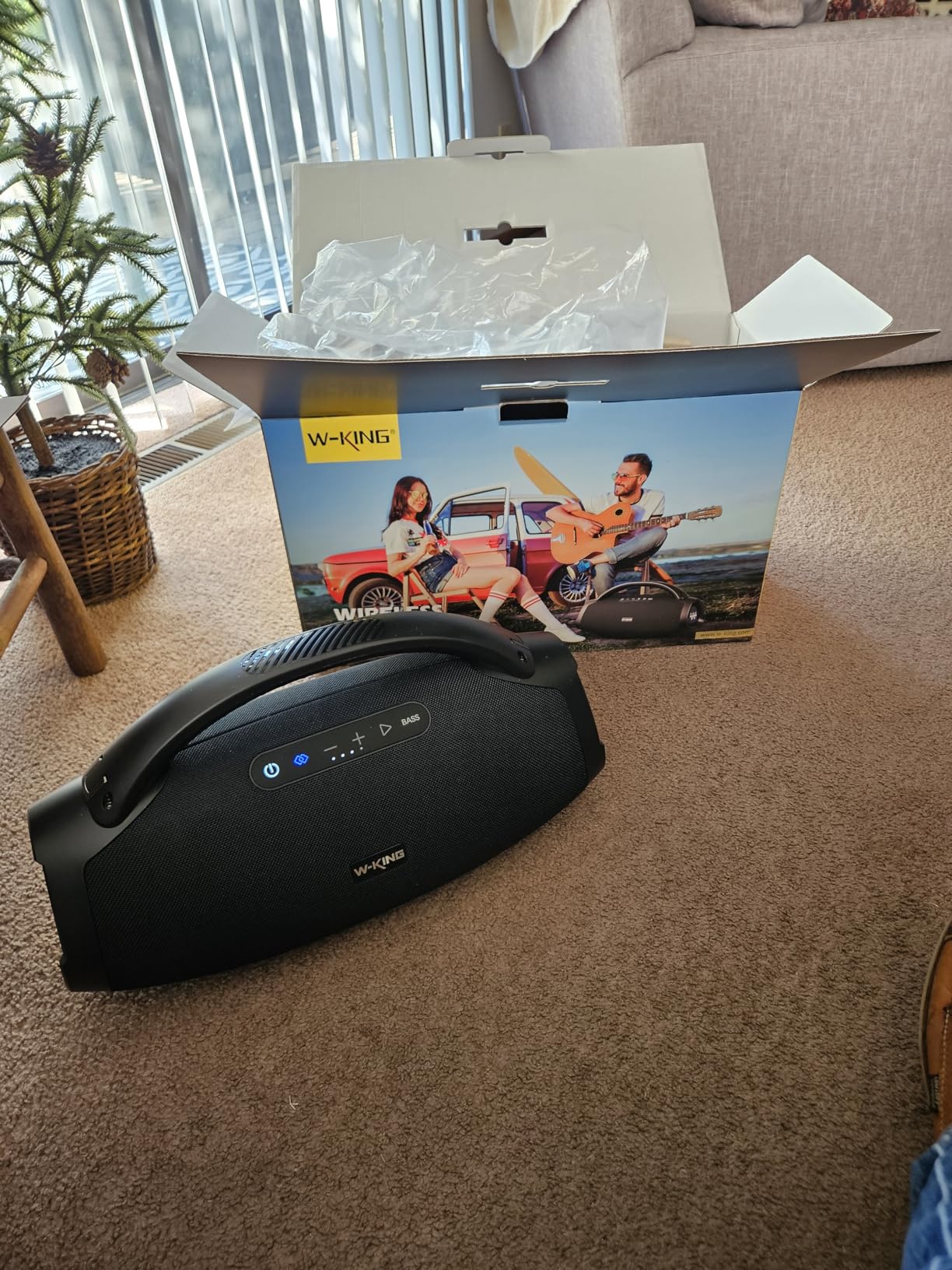 330W PEAK Loudest Boom Box X20, 7.5