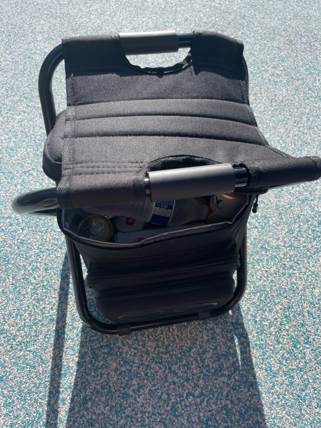 Backpack Cooler Chair with Speakers. 20-Watt Bluetooth Speakers for Parties/Festivals/Boat/Beach/Camping. Rechargeable, Works with iPhone & Android. - Customer Photo 1