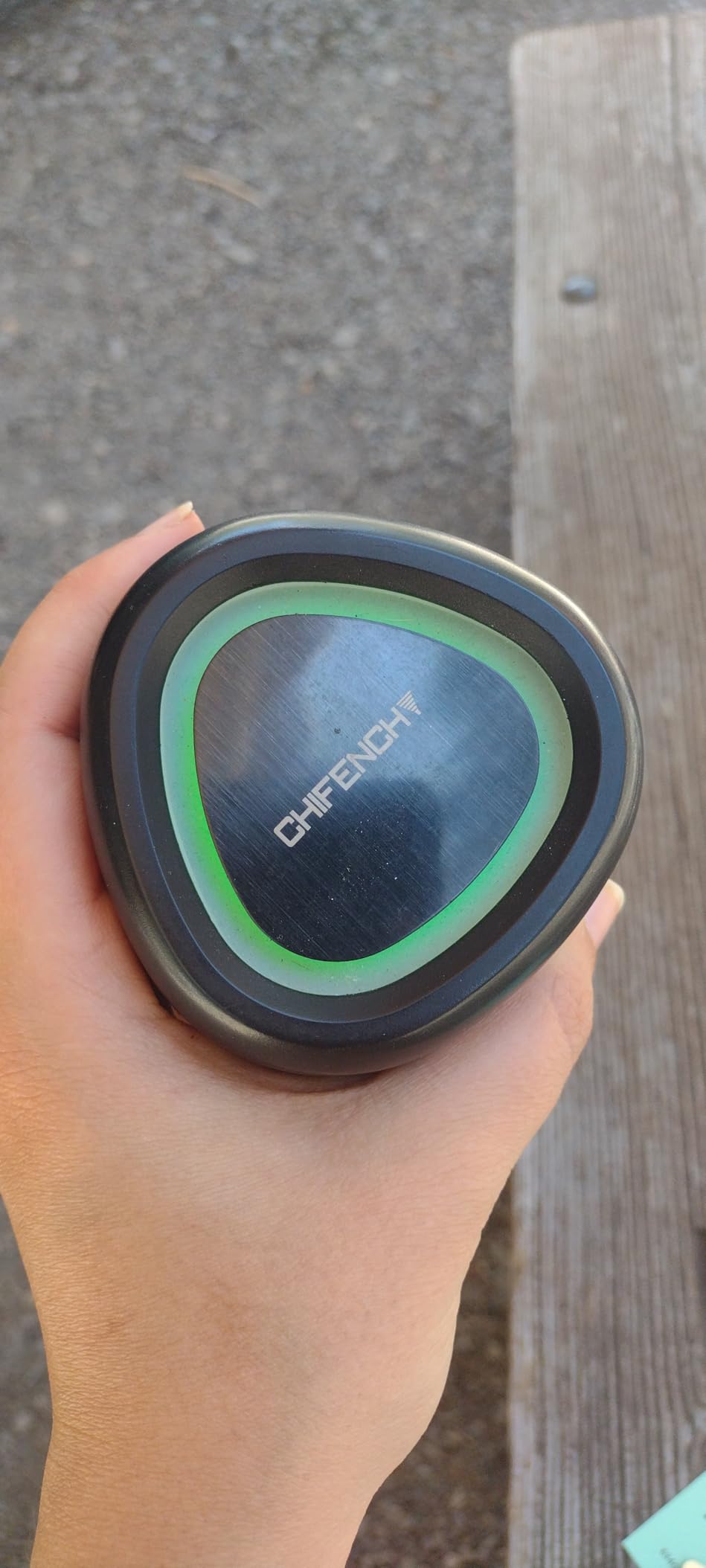 Portable Bluetooth Speaker with Lights, Stocking Stuffers, Powerful Crystal Clear Sound, IPX5 Waterproof, All Day Playtime, BT 5.3, TWS Paring, Small Wireless Speaker for Outdoor, White Elephant Gifts - Customer Photo 1
