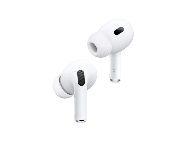 Apple AirPods Pro 2 Wireless Earbuds, Active Noise Cancellation, Hearing Aid Feature, Bluetooth Headphones, Transparency, Personalized Spatial Audio, High-Fidelity Sound, H2 Chip, USB-C Charging - Customer Photo 3