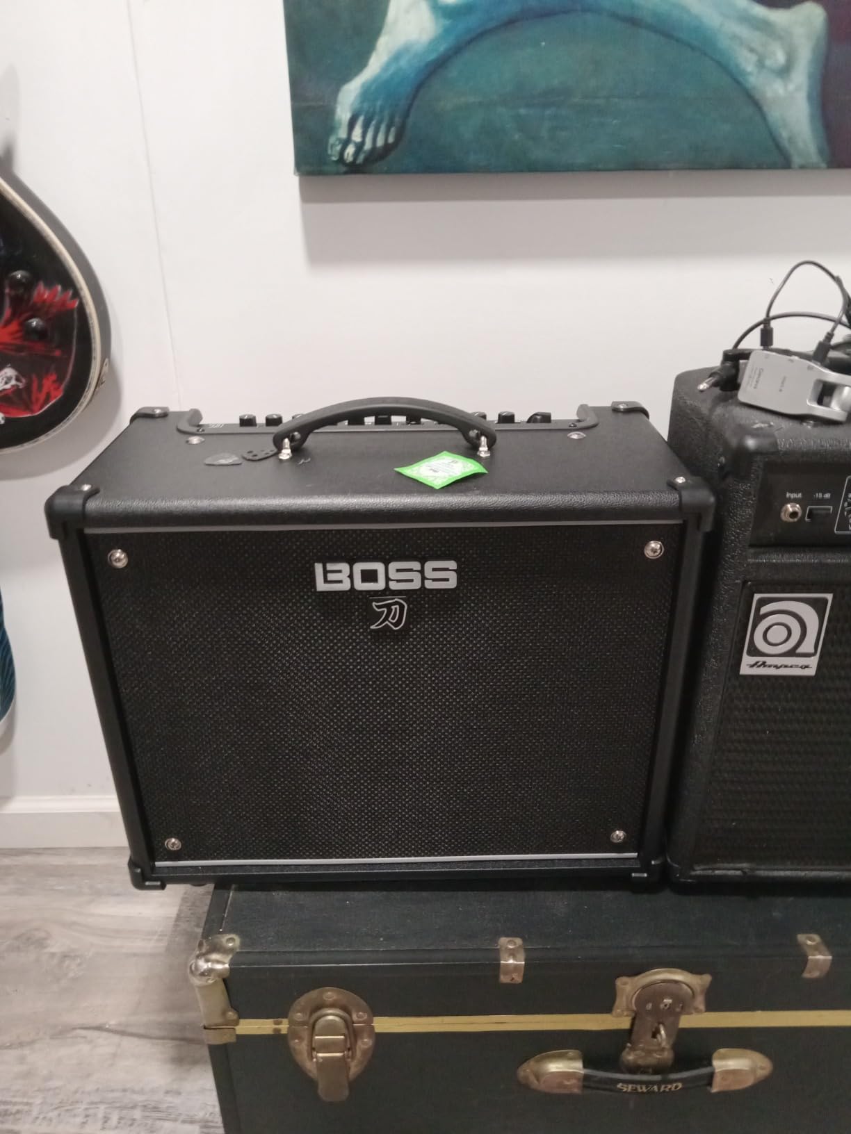 BOSS Katana-50 Gen 3 Guitar Amplifier | Compact 50-Watt Combo Amp | Custom 12-Inch Speaker | Evolved Tube Logic Sound | 12 Amp Characters | Onboard BOSS Effects | Advanced Connectivity & More - Customer Photo 1
