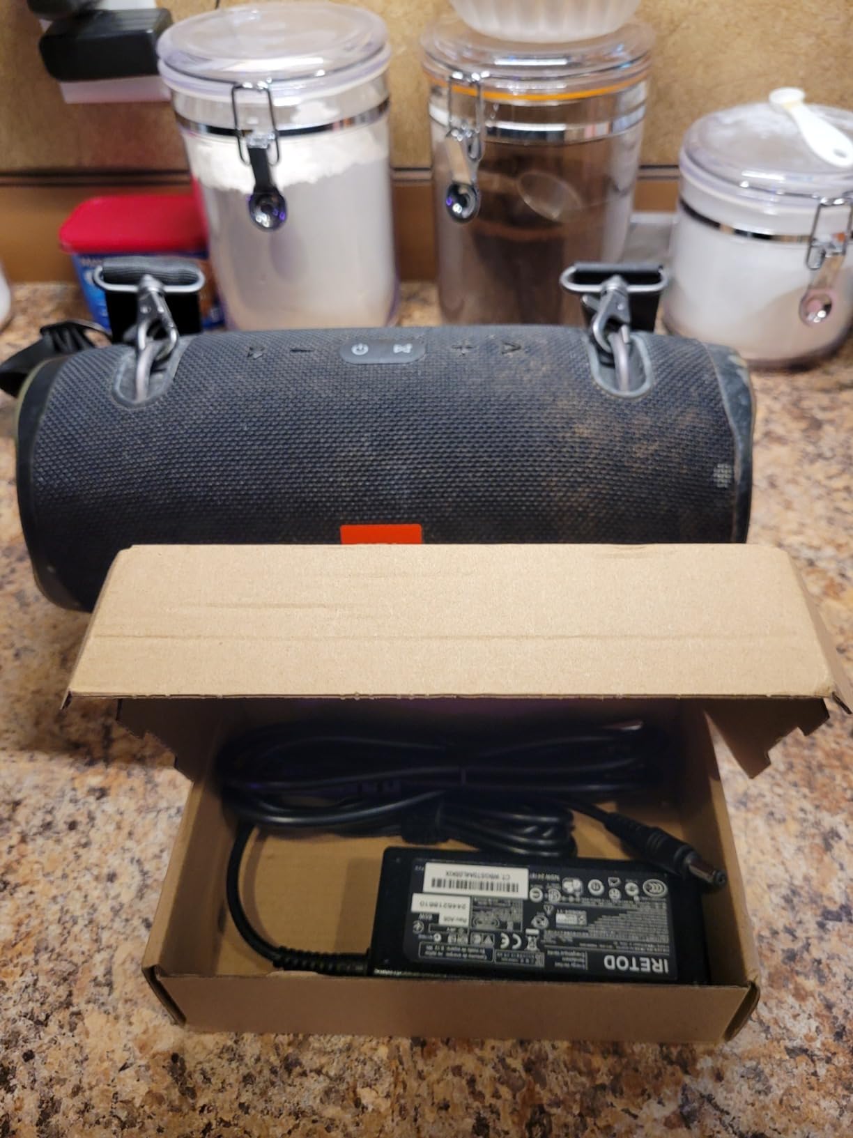 Charger for JBL Xtreme 2 Compatible with JBL Boombox 2 JBL Extreme 2 JBL Xtreme 2 Portable Wireless Bluetooth Speaker Charger, 9FT 19V 65W Replacement Power Adapter JBL Speaker Power Cord - Customer Photo 1