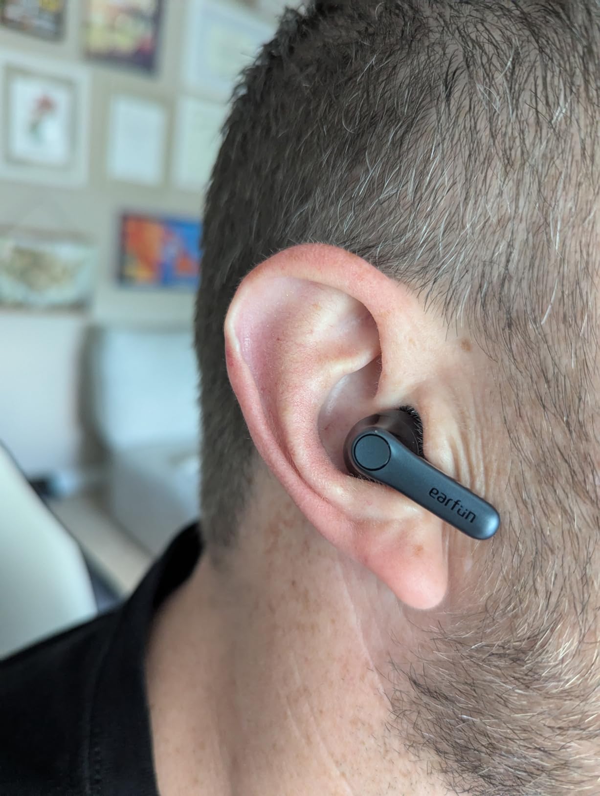 EarFun Air Pro 4 Adaptive Hybrid Noise Canceling Wireless Earbuds, Qualcomm Snapdragon Sound, aptX™ Lossless, 6 Mics AI CVC 8.0 Call, LDAC Hi-Res Audio, 52H Playtime, Bluetooth 5.4, in-Ear Detection - Customer Photo 1