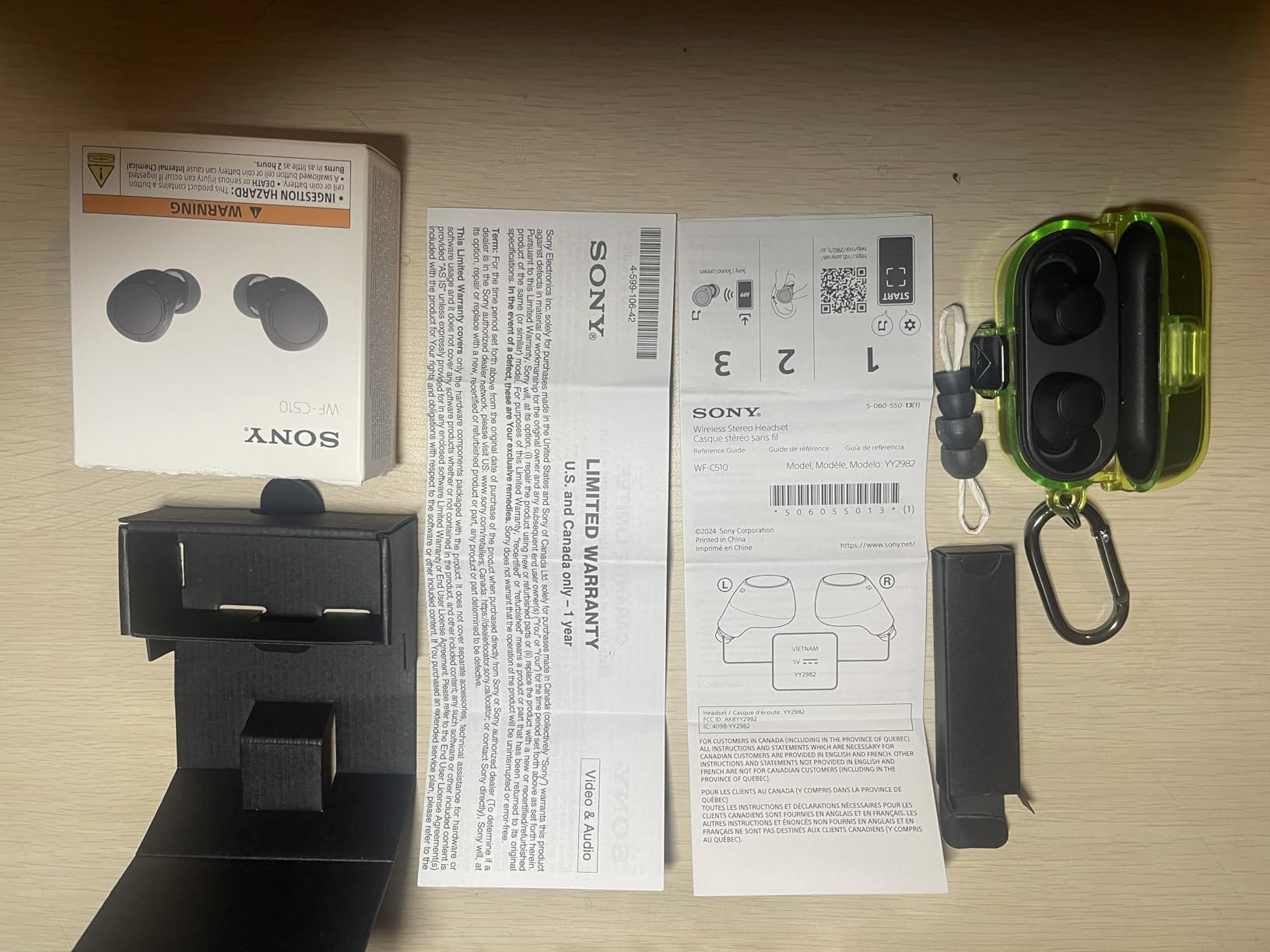 Sony WF-C510 Truly Wireless In-Ear Bluetooth Earbud Headphones customer photo 1