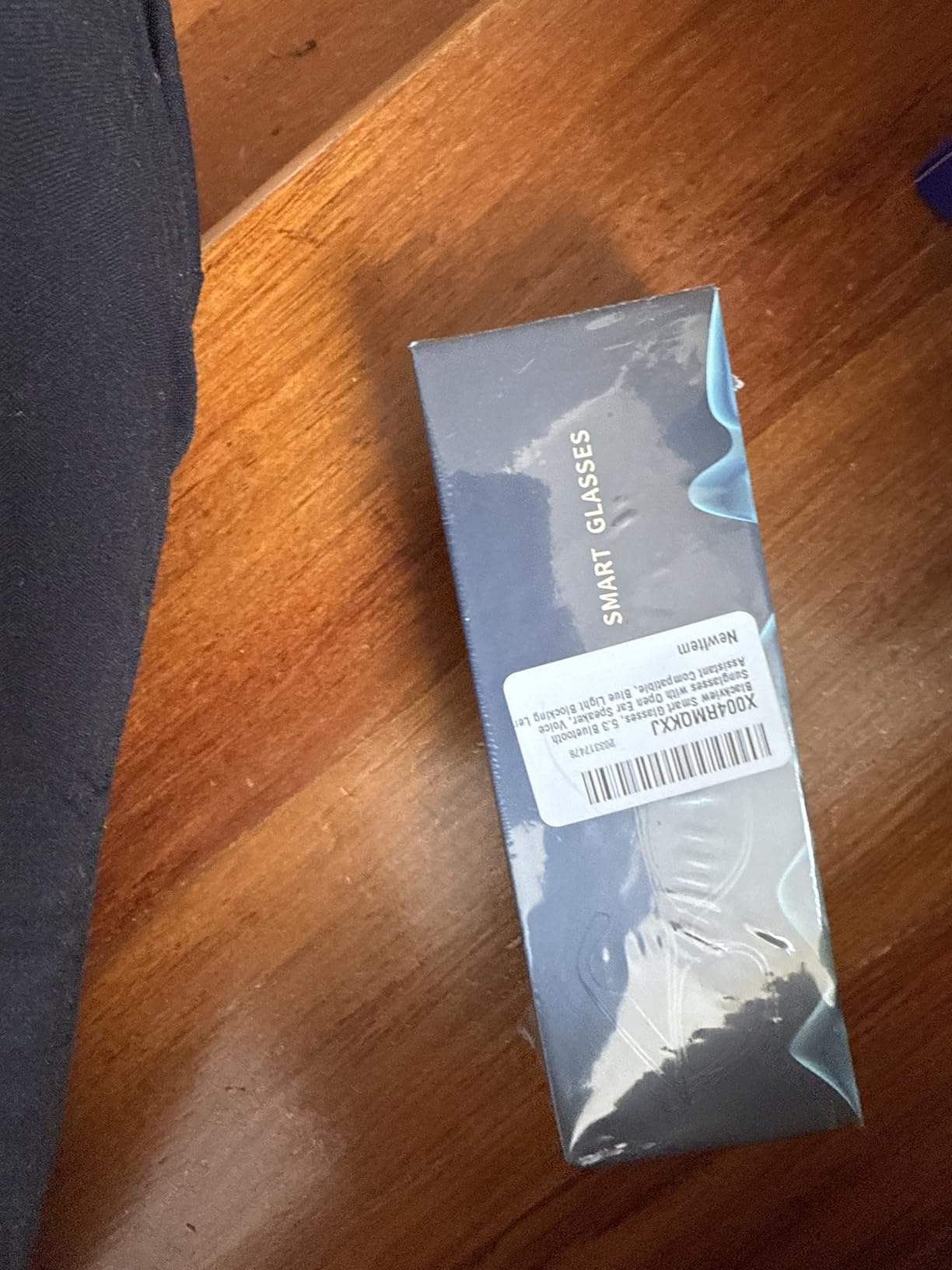 Blackview Smart Glasses, 5.3 Bluetooth Sunglasses with Open Ear Speaker, Voice Assistant Compatible, Blue Light Blocking Lens - Customer Photo 1