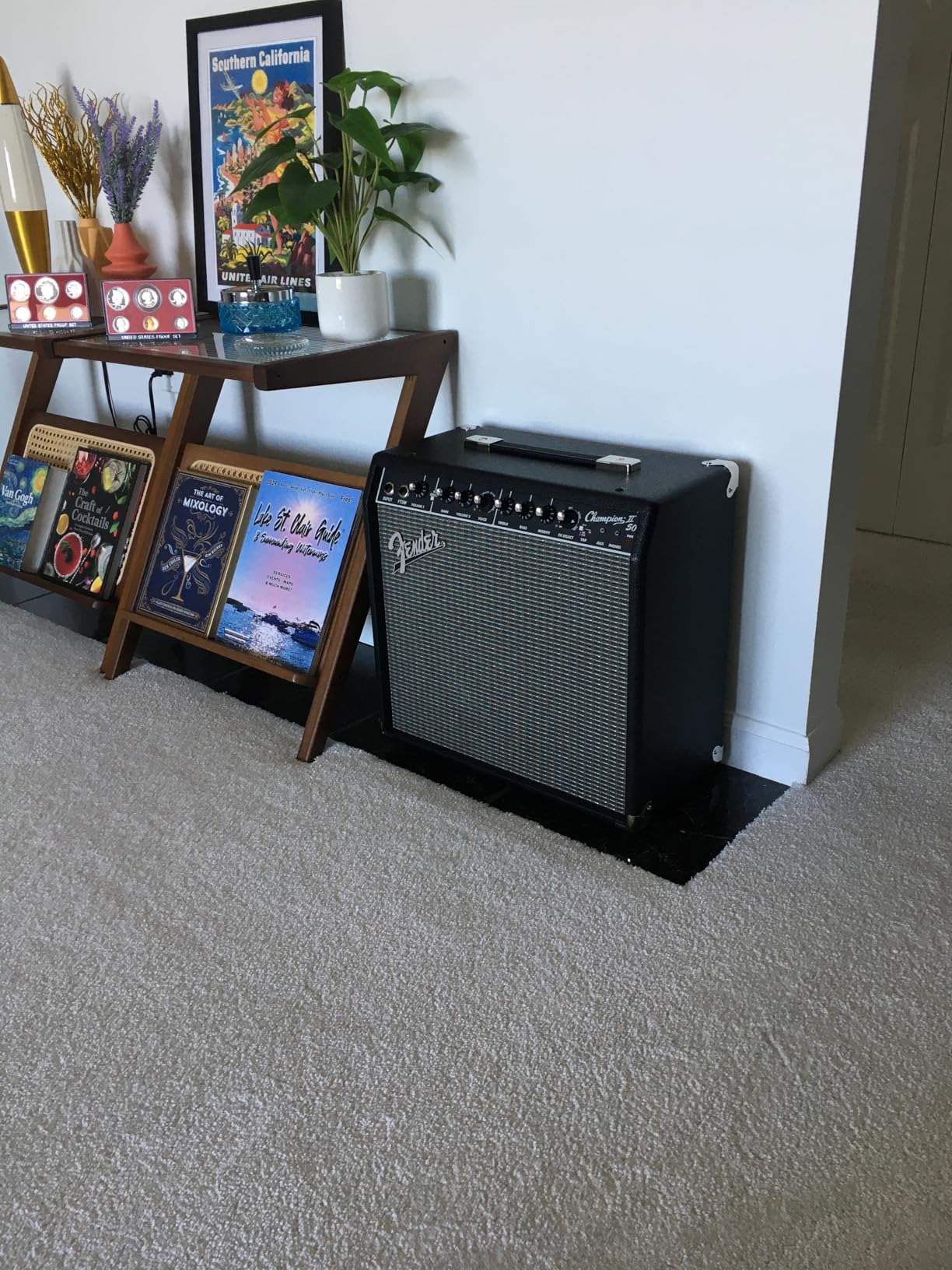 Fender Champion II 50-Watt Guitar Combo Amplifier Bundle with Instrument Cable, Picks, and Austin Bazaar Instructional Video - Customer Photo 3
