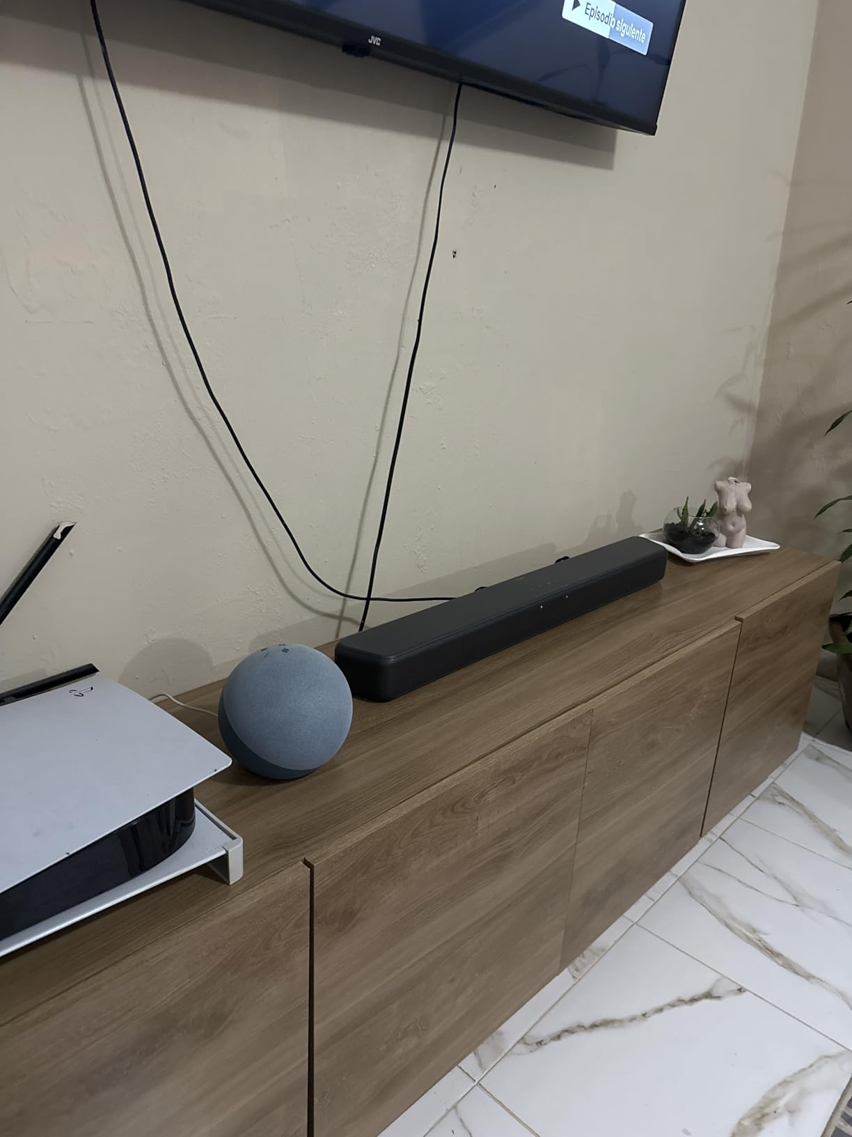 PHILIPS B5309 Soundbar 2.1 with Wireless Subwoofer and Immersive DTS Virtual:X Audio Technology - 240W Max Power, Deep Bass, Bluetooth 5.4, Four EQ Modes, HDMI ARC and USB connectivity - Dark Grey - Customer Photo 3