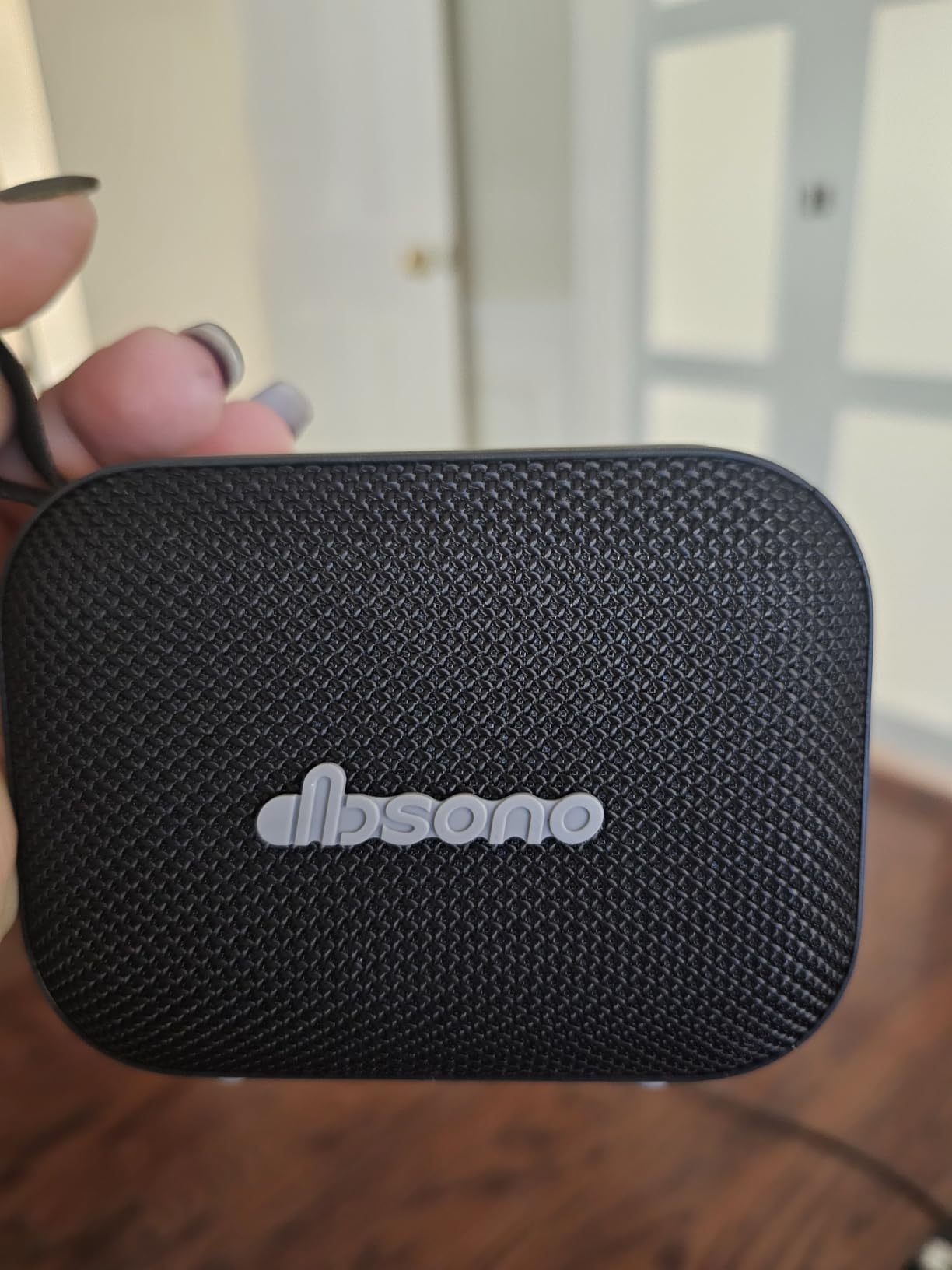 Portable Bluetooth Speaker Waterproof Wireless: IPX5 HD Sound Up to 24H Playtime, Birthday White Elephant Gifts Stocking Stuffers for Adults Teens Women Men, Cool Electronics for Outdoor Travel-Black - Customer Photo 2