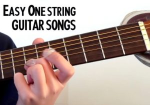 Easy One String Guitar Songs