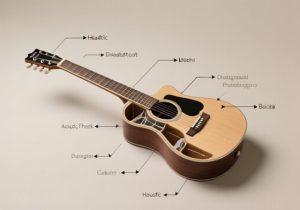 Parts of An Acoustic Guitar