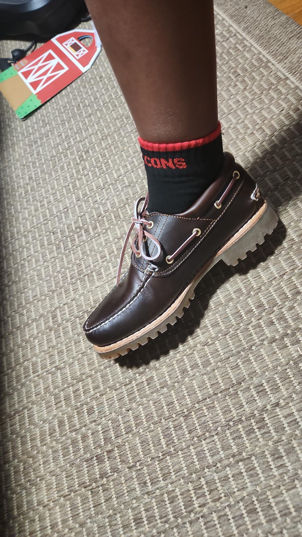 Timberland Men's Heritage Classic 3 Eye Lug Boat Shoe - Customer Photo 1