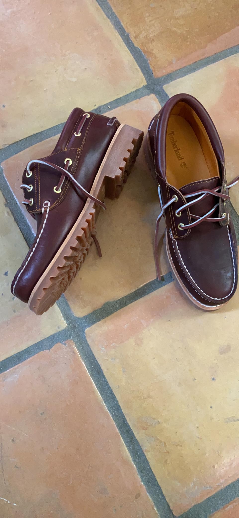 Timberland Men's Heritage Classic 3 Eye Lug Boat Shoe - Customer Photo 2