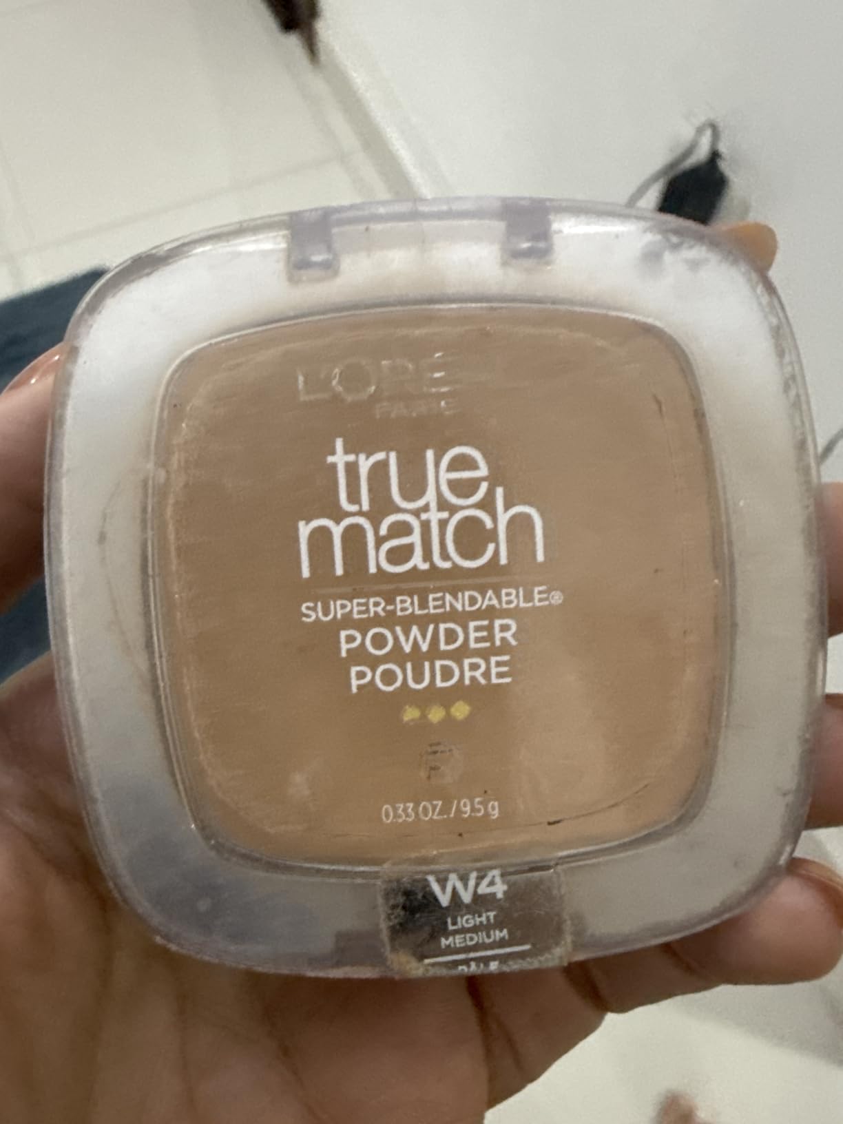 L'Oreal Paris True Match Super Blendable Oil Free Powder Foundation, W4 Light Medium, 0.33 oz, Packaging May Vary Customer Review L'Oreal Paris True Match Super Blendable Oil Free Powder Foundation, W4 Light Medium, 0.33 oz, Packaging May Vary - Customer Photo 2