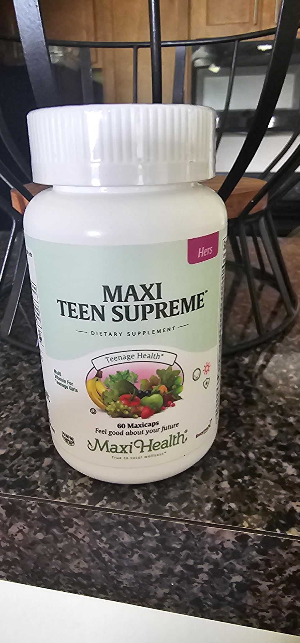 Teen Vitamins for Girls 12-17 - Teen Multivitamin Supreme with D3, Iron, Calcium, Biotin, Digestive Enzymes – Teenager Girl Multi Vitamins for Energy, Immune & Mood Support – 60 Count Customer Review Teen Vitamins for Girls 12-17 - Teen Multivitamin Supreme with D3, Iron, Calcium, Biotin, Digestive Enzymes – Teenager Girl Multi Vitamins for Energy, Immune & Mood Support – 60 Count - Customer Photo 1
