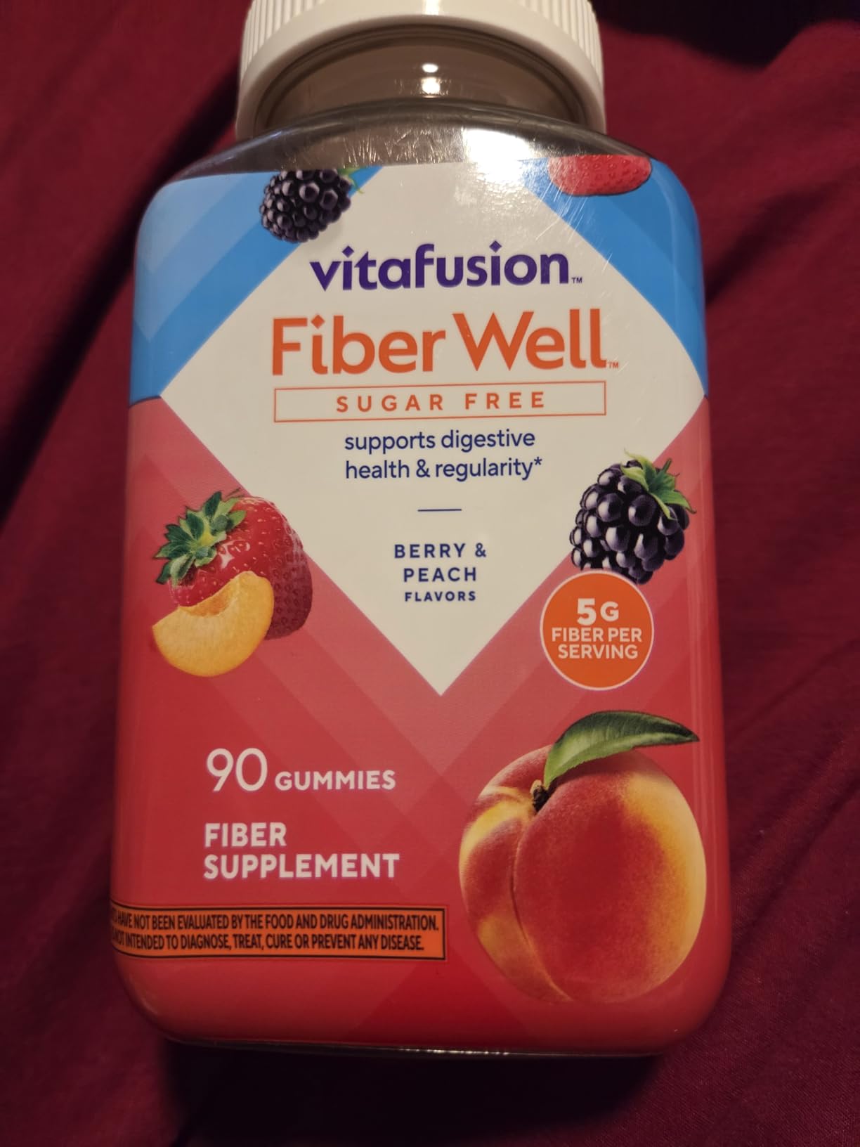 Vitafusion Fiber Well Gummy Vitamins, 90 Count (Packaging May Vary) - Customer Photo 2