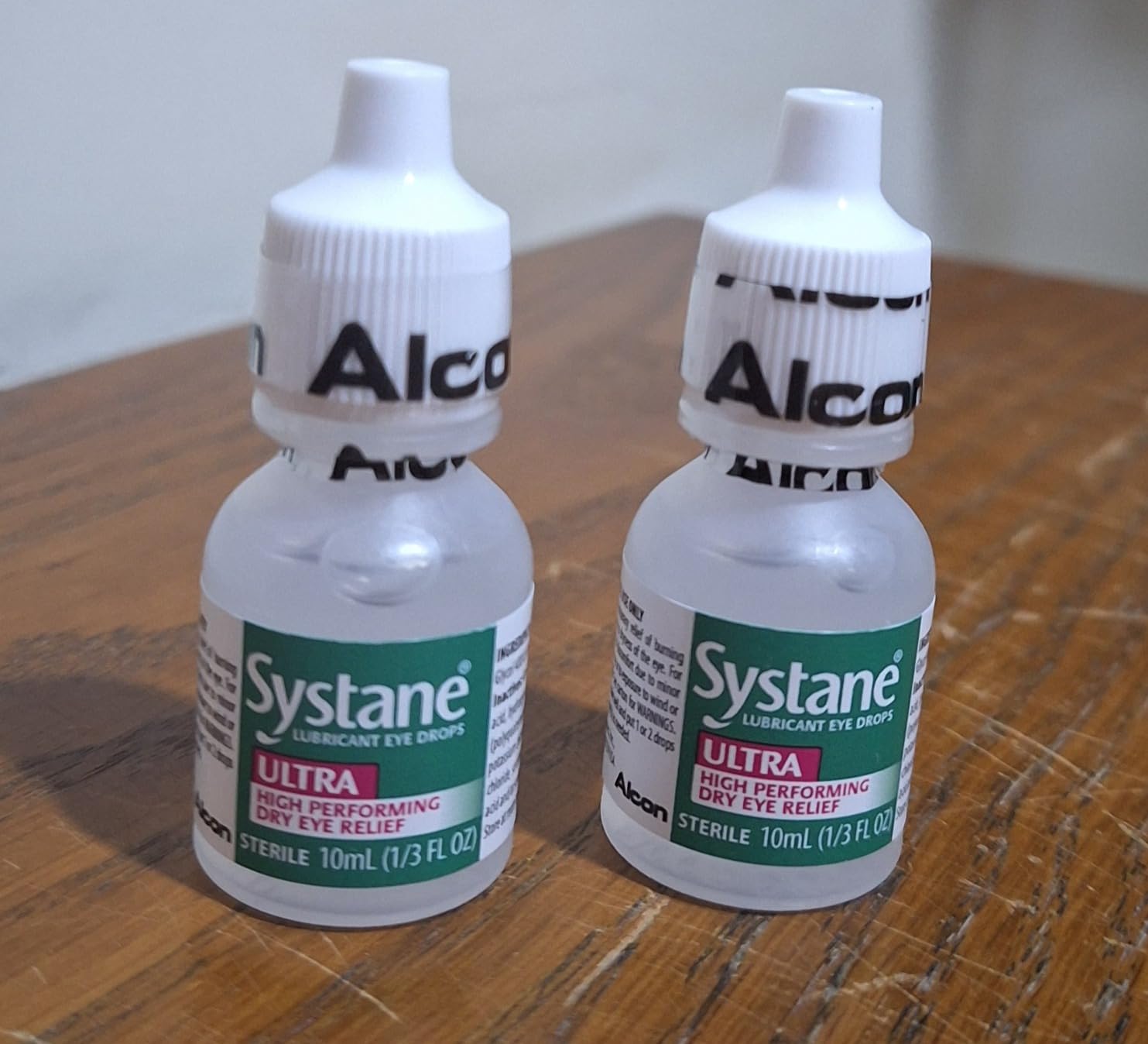 Systane Ultra Lubricant Eye Drops, Artificial Tears for Dry Eye, Twin Pack, 10-mL Each Customer Review Systane Ultra Lubricant Eye Drops, Artificial Tears for Dry Eye, Twin Pack, 10-mL Each - Customer Photo 2