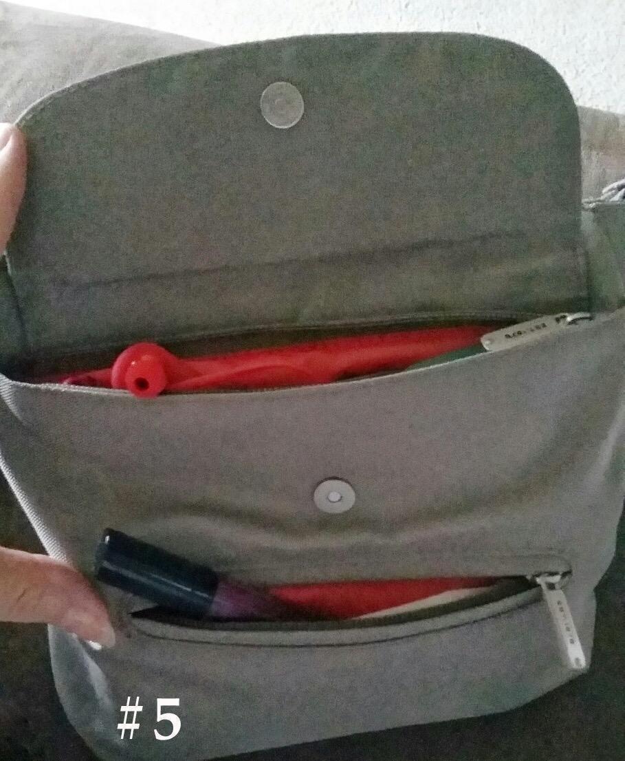 Travelon Anti-Theft Classic Mini Shoulder Bag Customer Review Travelon Anti-Theft Classic Mini Shoulder Bag - Customer Photo 2