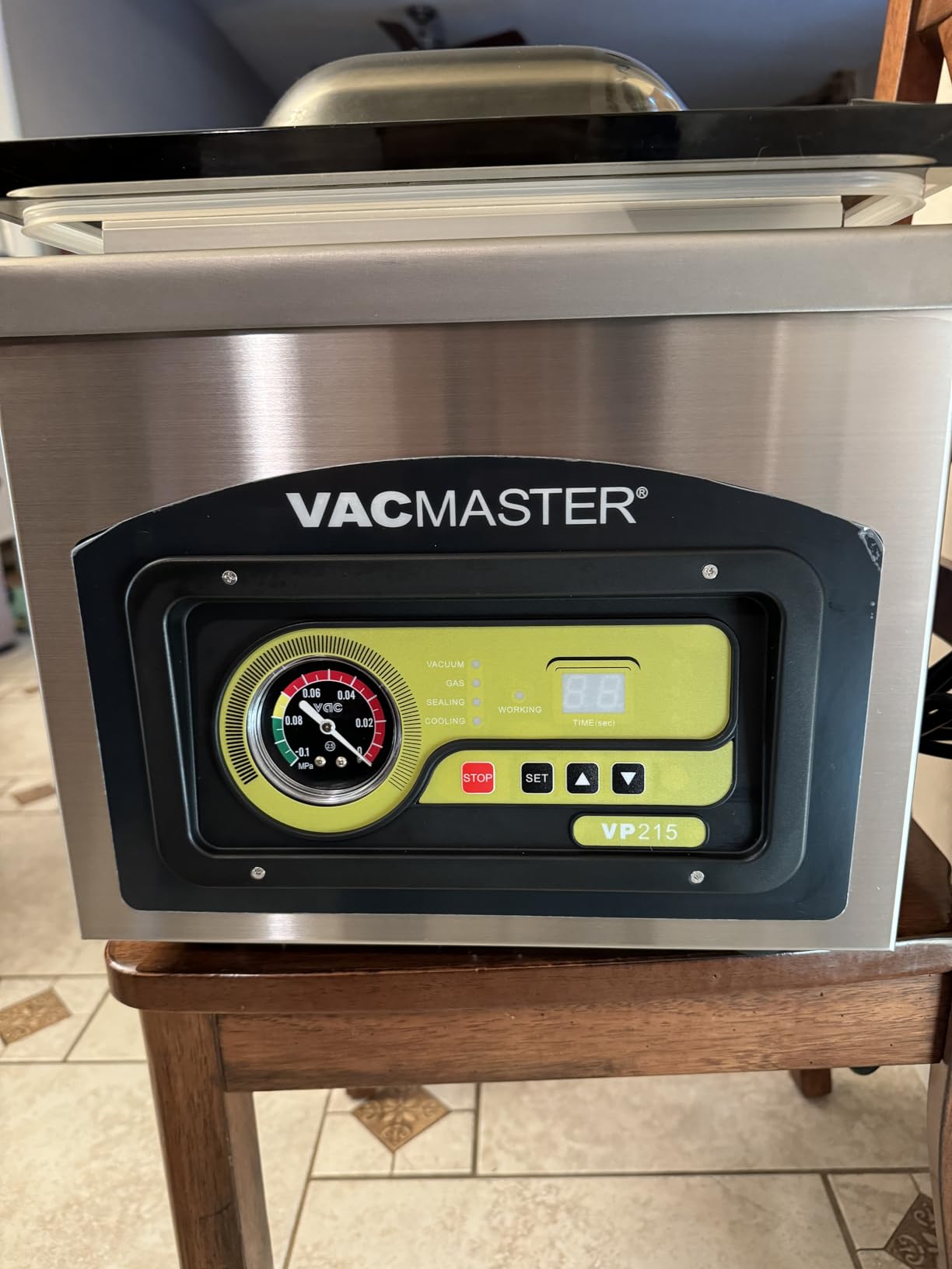 VacMaster VP215 Chamber Vacuum Sealer Customer Review VacMaster VP215 Chamber Vacuum Sealer - Customer Photo 3