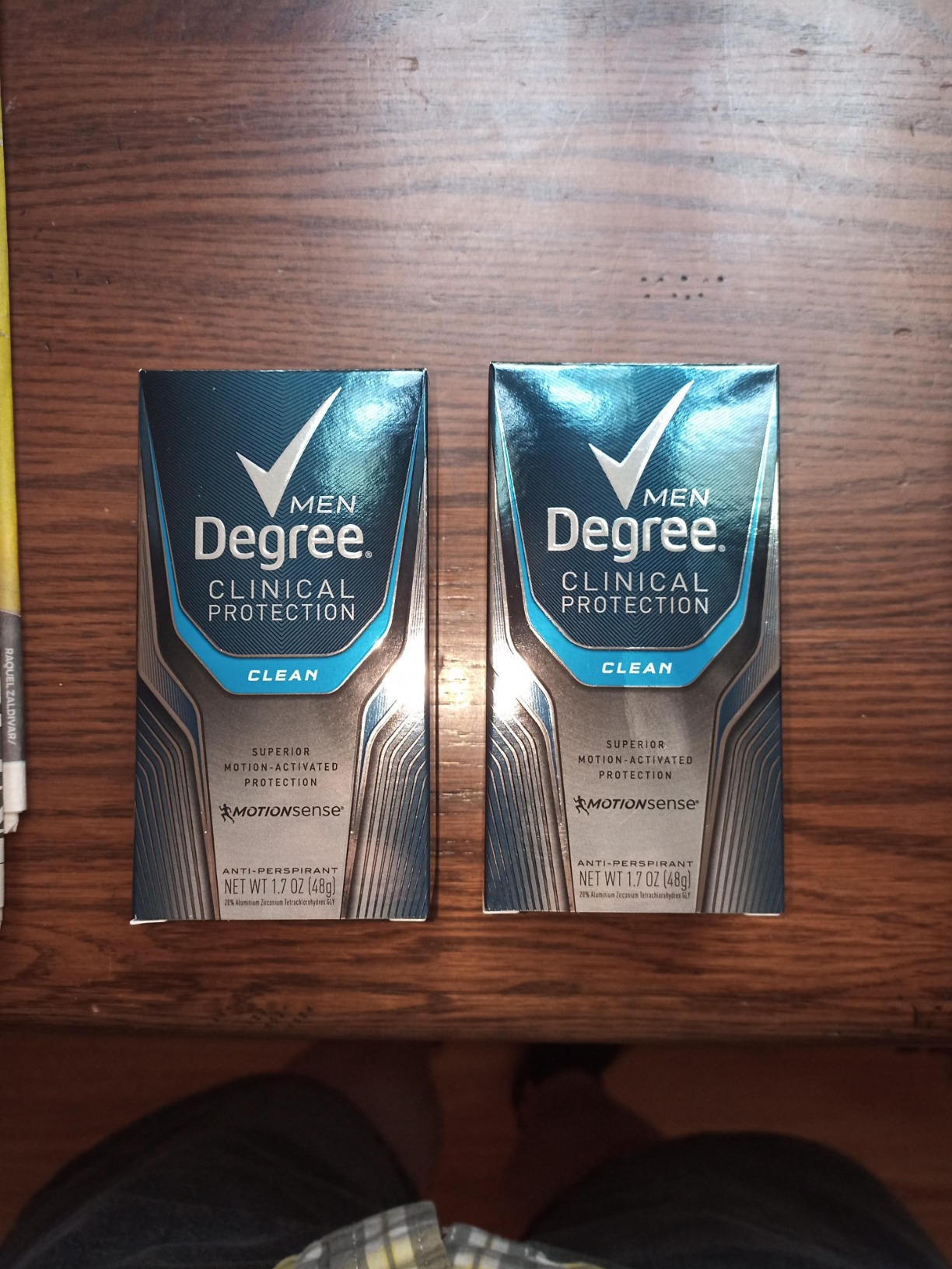 Degree Men Antiperspirant Deodorant Clean 72-Hour Sweat & Odor Protection Prescription-Strength Antiperspirant For Men with MotionSense Technology 1.7 oz - Customer Photo 4