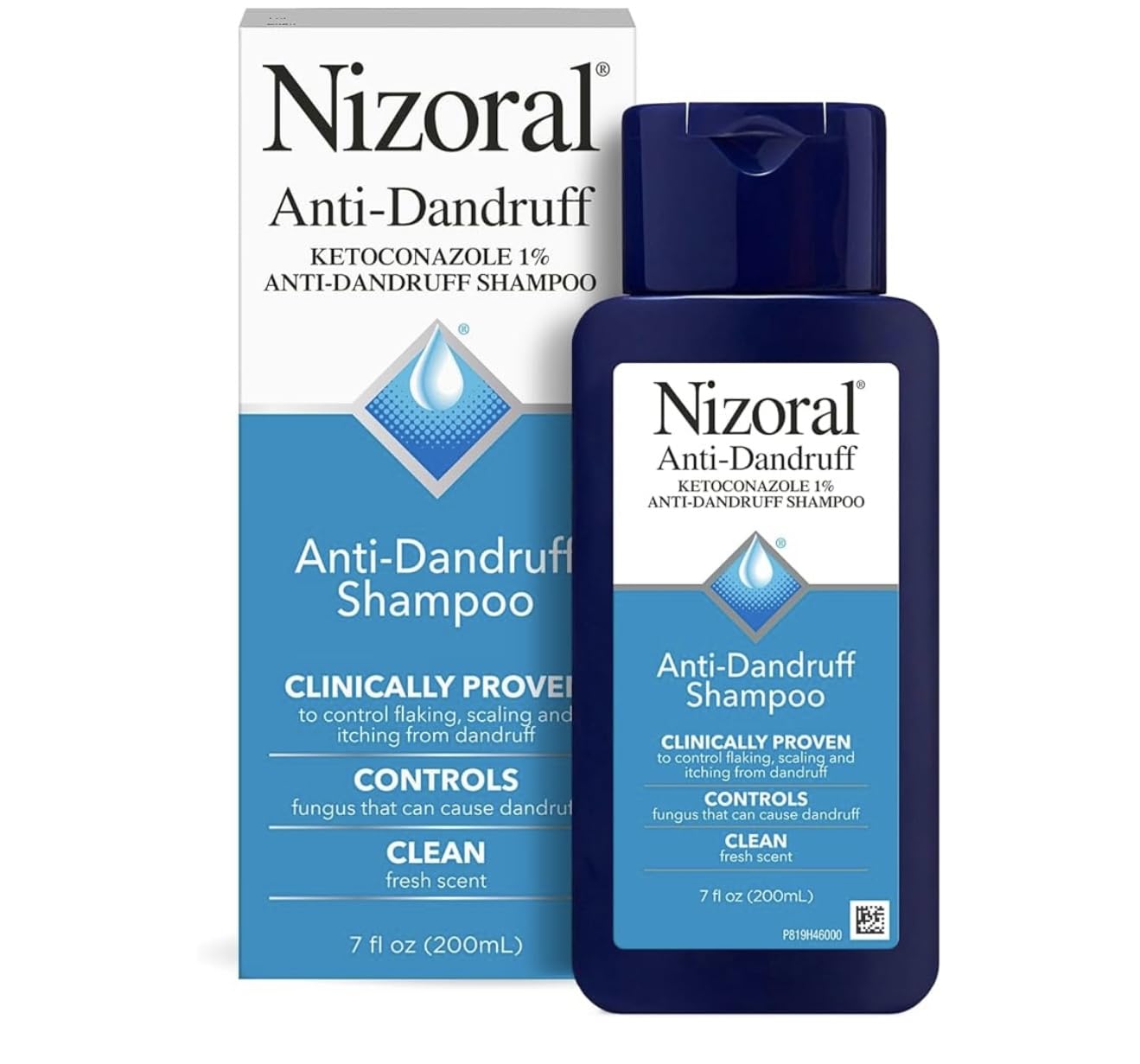 Nizoral Anti-Dandruff Shampoo with 1% Ketoconazole, Fresh Scent, 7 Fl Oz - Customer Photo 1