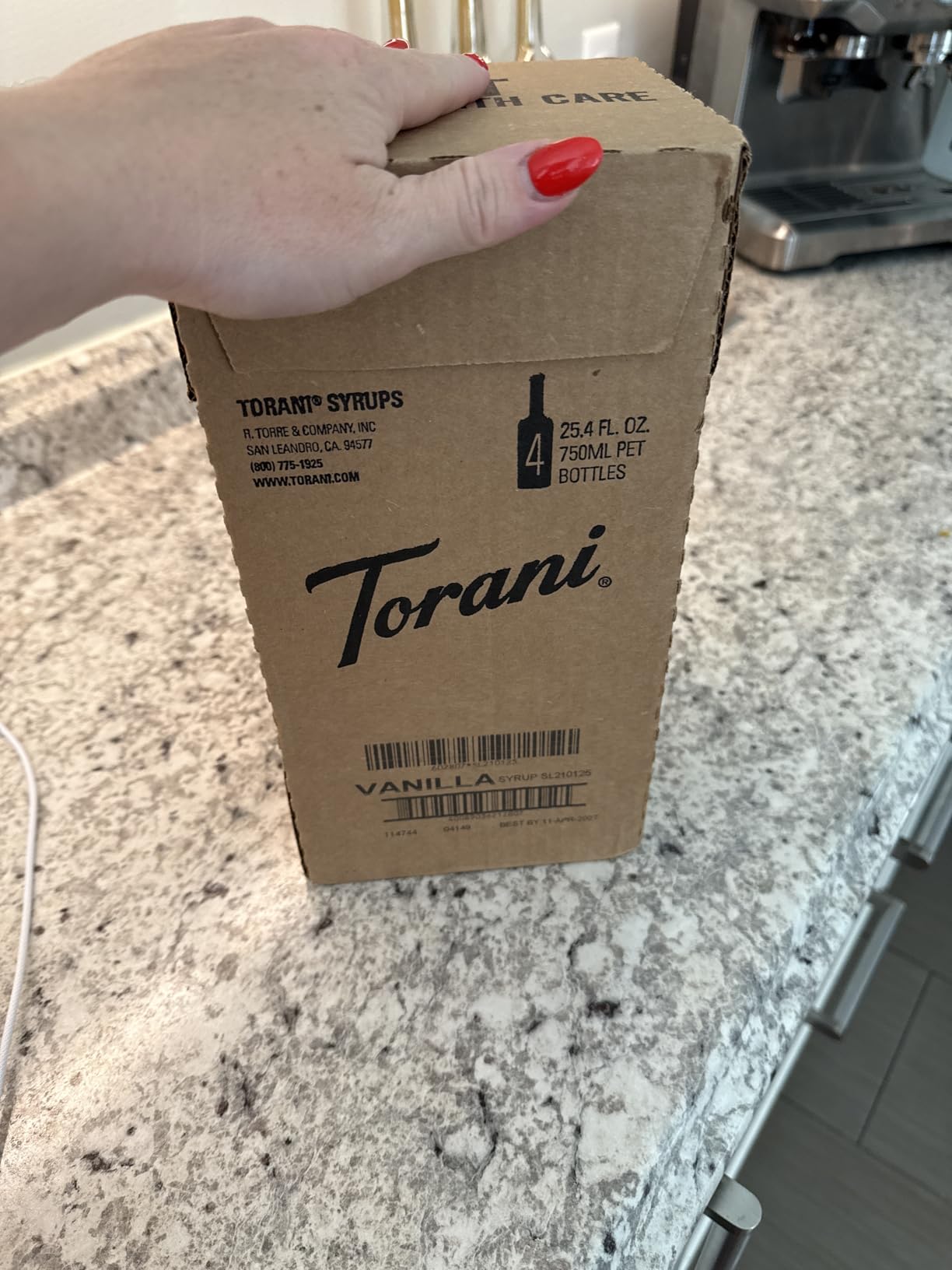 Torani Syrup, French Vanilla, 25.4 Ounces (Pack of 4) - Customer Photo 4