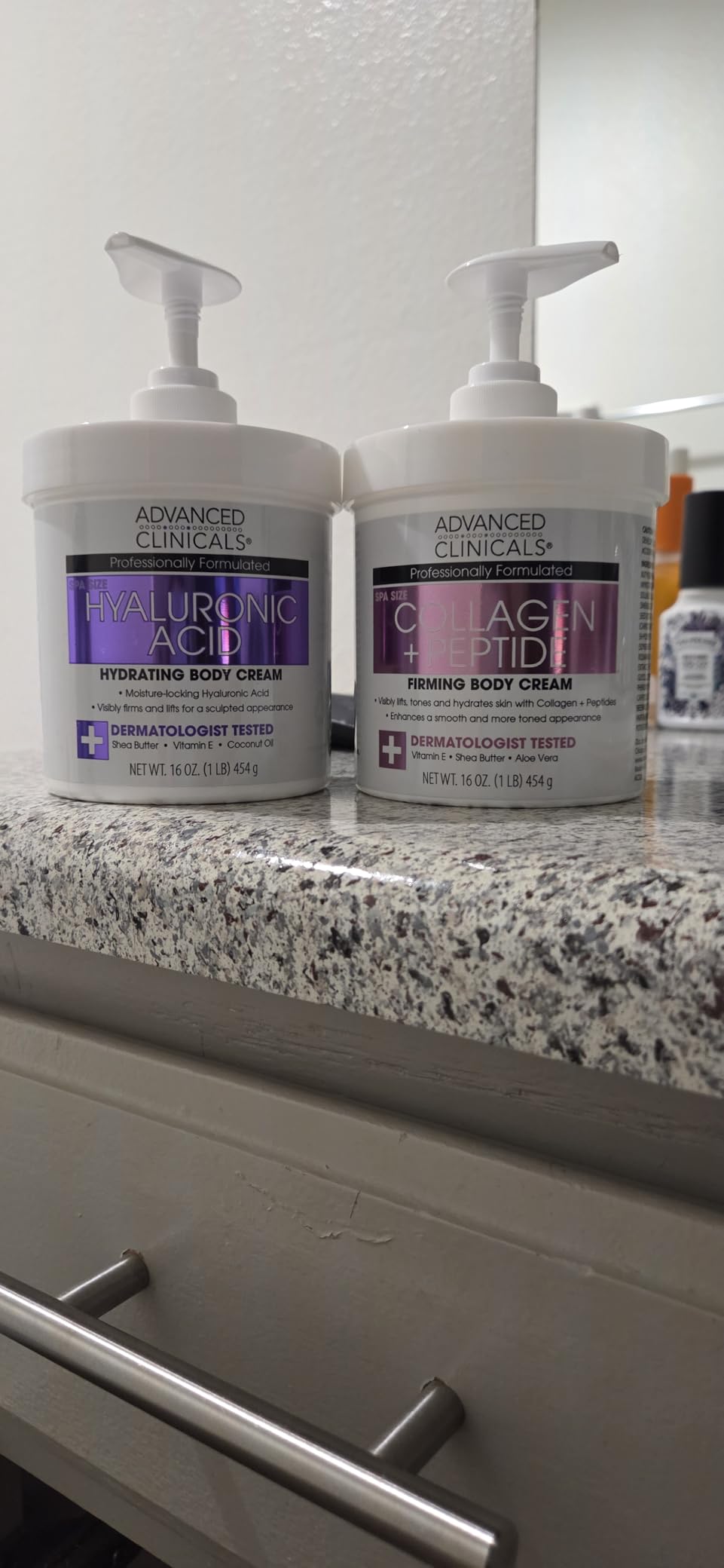 Advanced Clinicals Retinol Body Lotion & Face Moisturizer | Visible Anti Aging Skin Care Retinol Body Cream For Women & Men Targets Look Of Fine Lines, Wrinkles, & Crepe Looking Dry Skin, 16 Ounce - Customer Photo 2