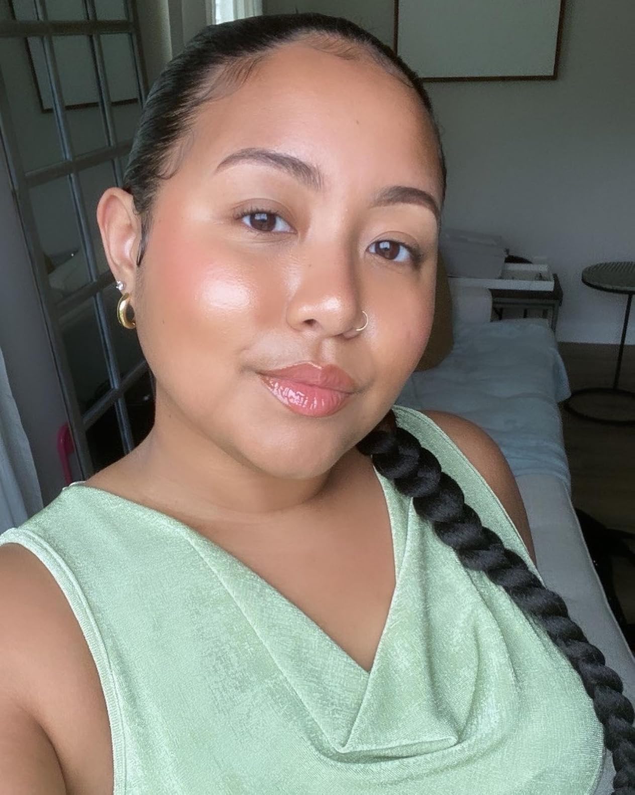 Milani Rose Blush, Powder Blush for Cheeks, Cruelty Free Makeup - Shape, Contour & Highlight Face for a Natural Matte Finish -Romantic Rose - Customer Photo 5