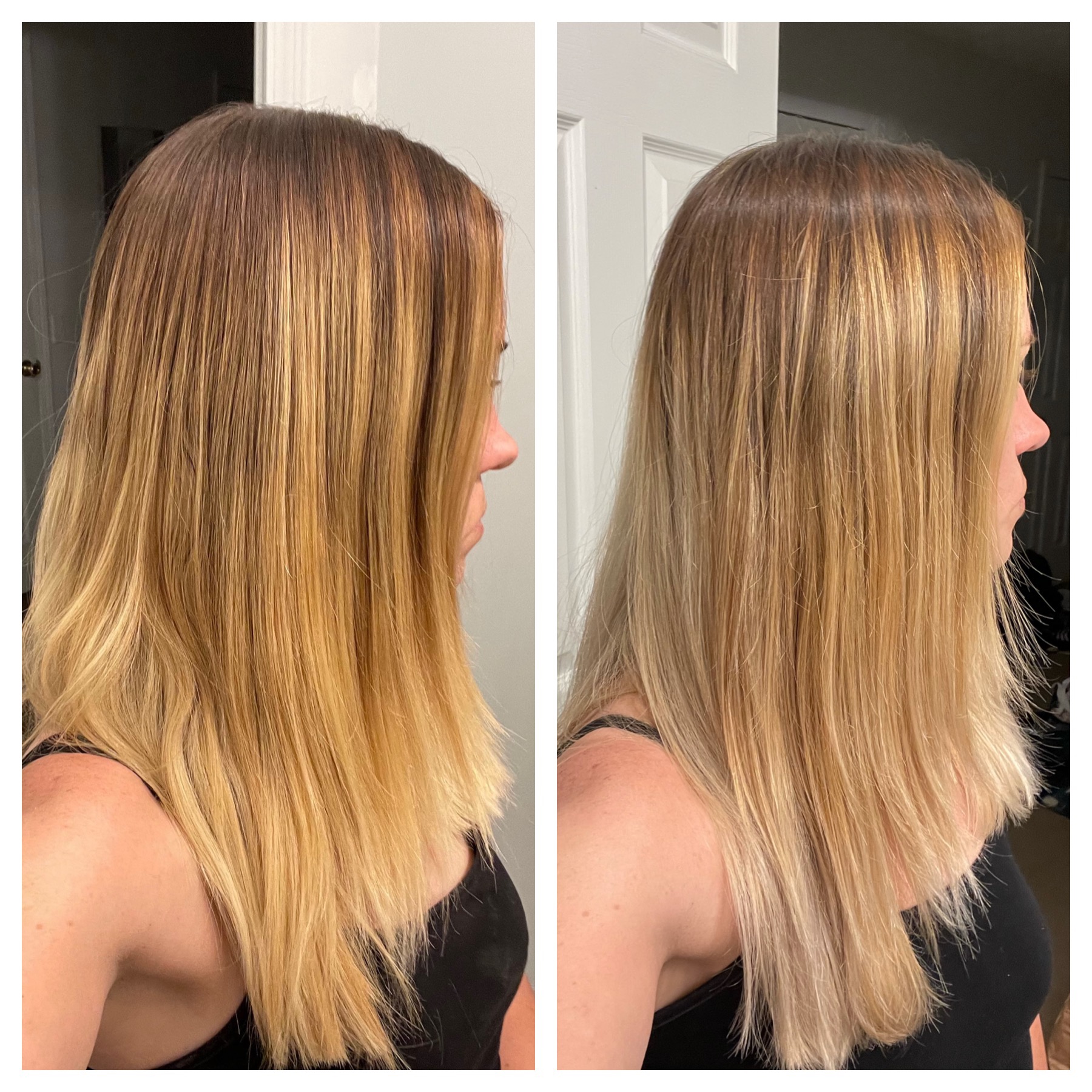 Fanola No Yellow Purple Shampoo - Purple Color Depositing Shampoo for Blondes, Bleached & Grey Hair - Formulated with Violet Pigment to Remove Brassy Tones from Hair (11.83 Fl oz) - Customer Photo 1