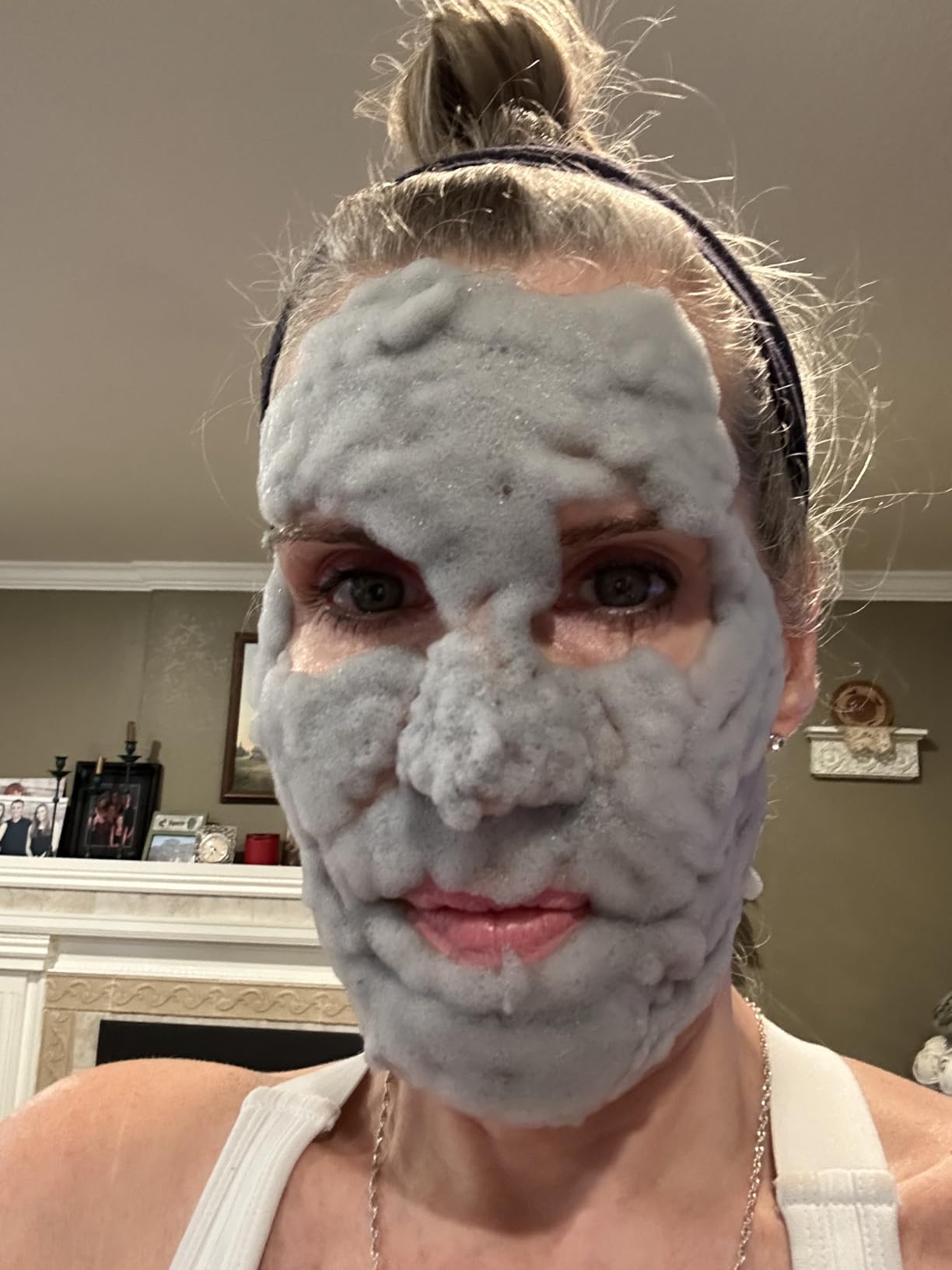 Elizabeth Mott Carbonated Bubble Detox Clay Mask – Korean Skincare for Deep Pore Cleansing, Acne, Blackheads & Oil Control – Charcoal Face Mask for Breakouts & Smooth Skin – Cruelty-Free, 3.53 oz - Customer Photo 2