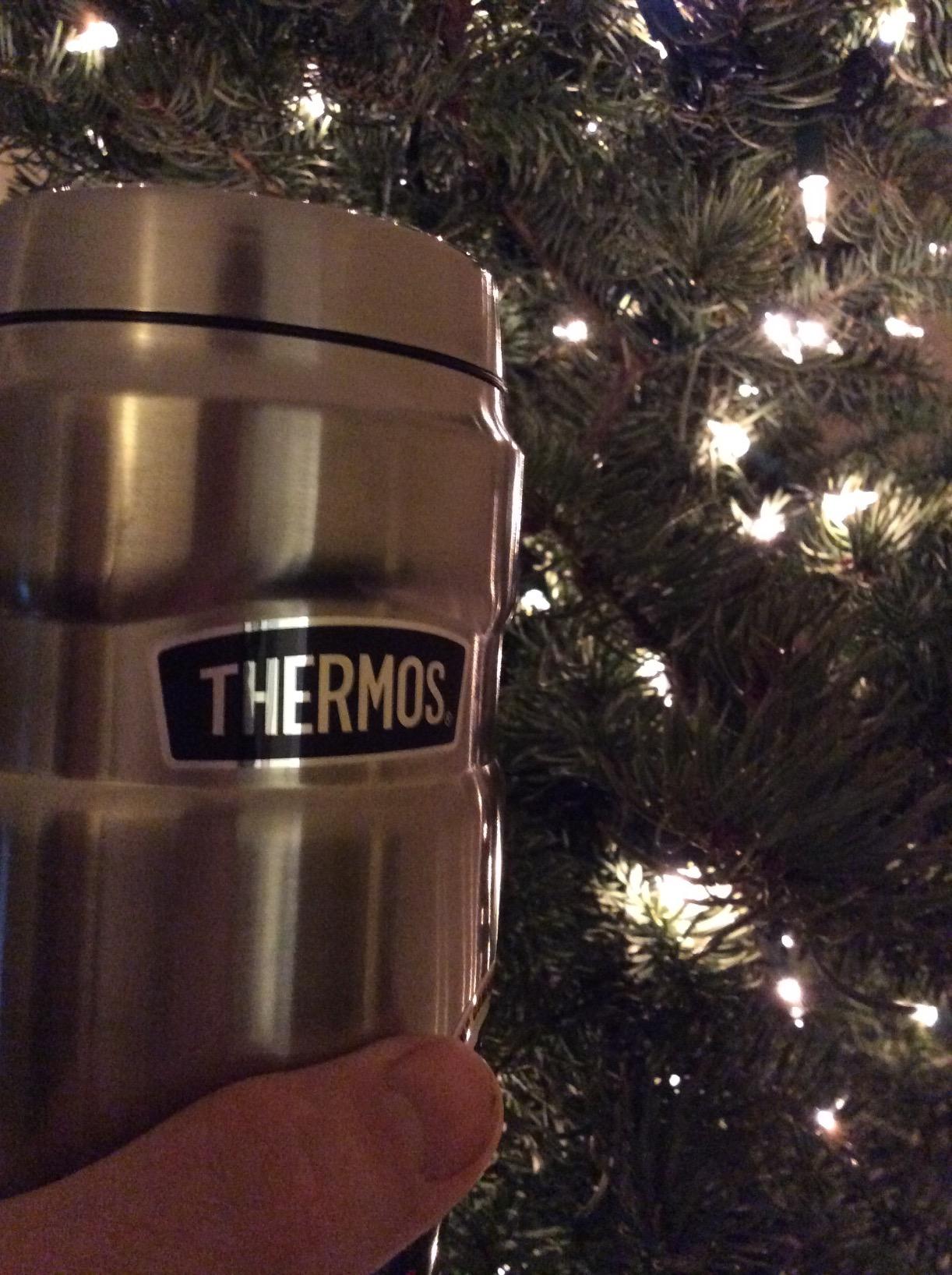 THERMOS Stainless King Vacuum-Insulated Travel Tumbler, 16 Ounce, Matte Steel Customer Review THERMOS Stainless King Vacuum-Insulated Travel Tumbler, 16 Ounce, Matte Steel - Customer Photo 3