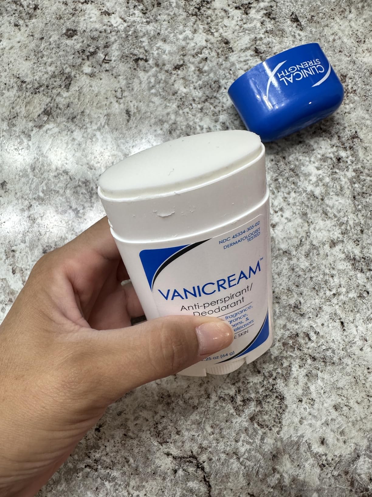 Vanicream Anti-Perspirant Deodorant for Sensitive Skin - 2.25 oz - Clinical-Strength Deodorant with 24-Hour Protection - Unscented Customer Review Vanicream Anti-Perspirant Deodorant for Sensitive Skin - 2.25 oz - Clinical-Strength Deodorant with 24-Hour Protection - Unscented - Customer Photo 2