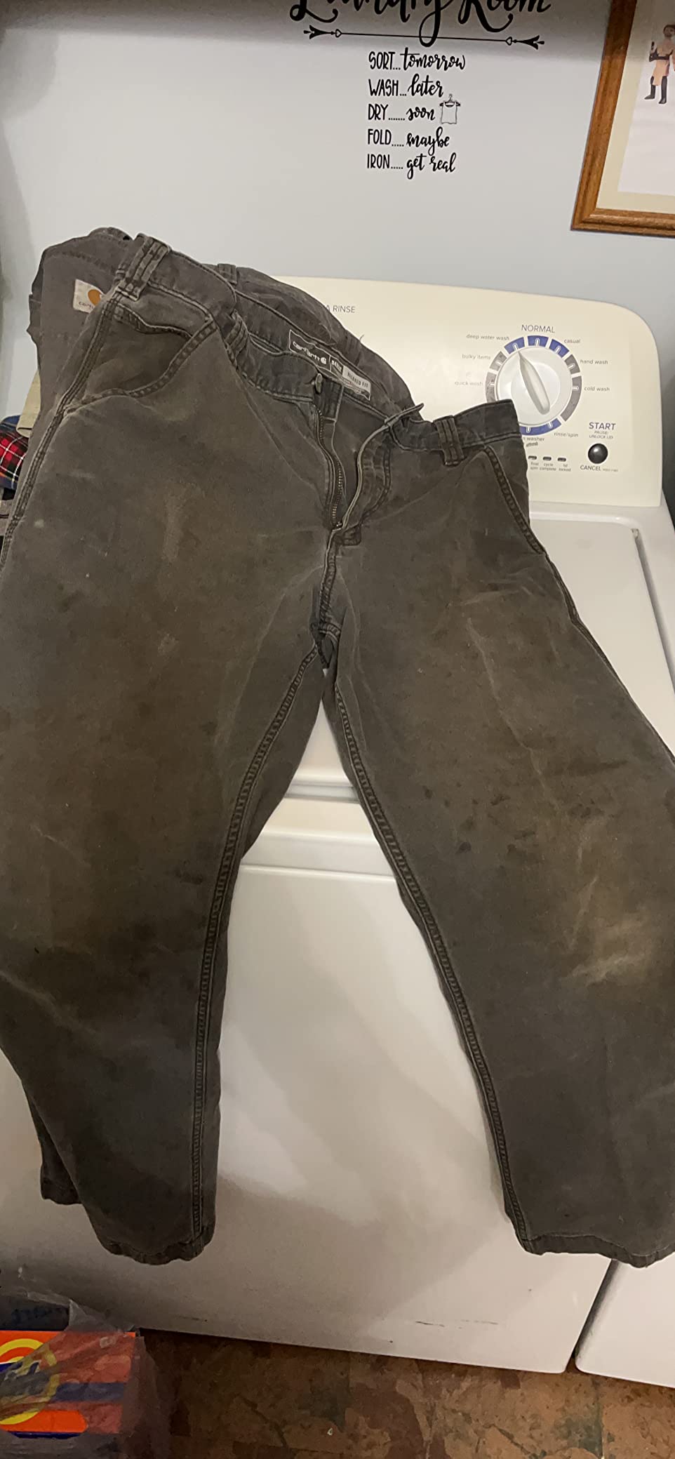 Carhartt Men's Relaxed Straight Rigby Pant customer photo 2
