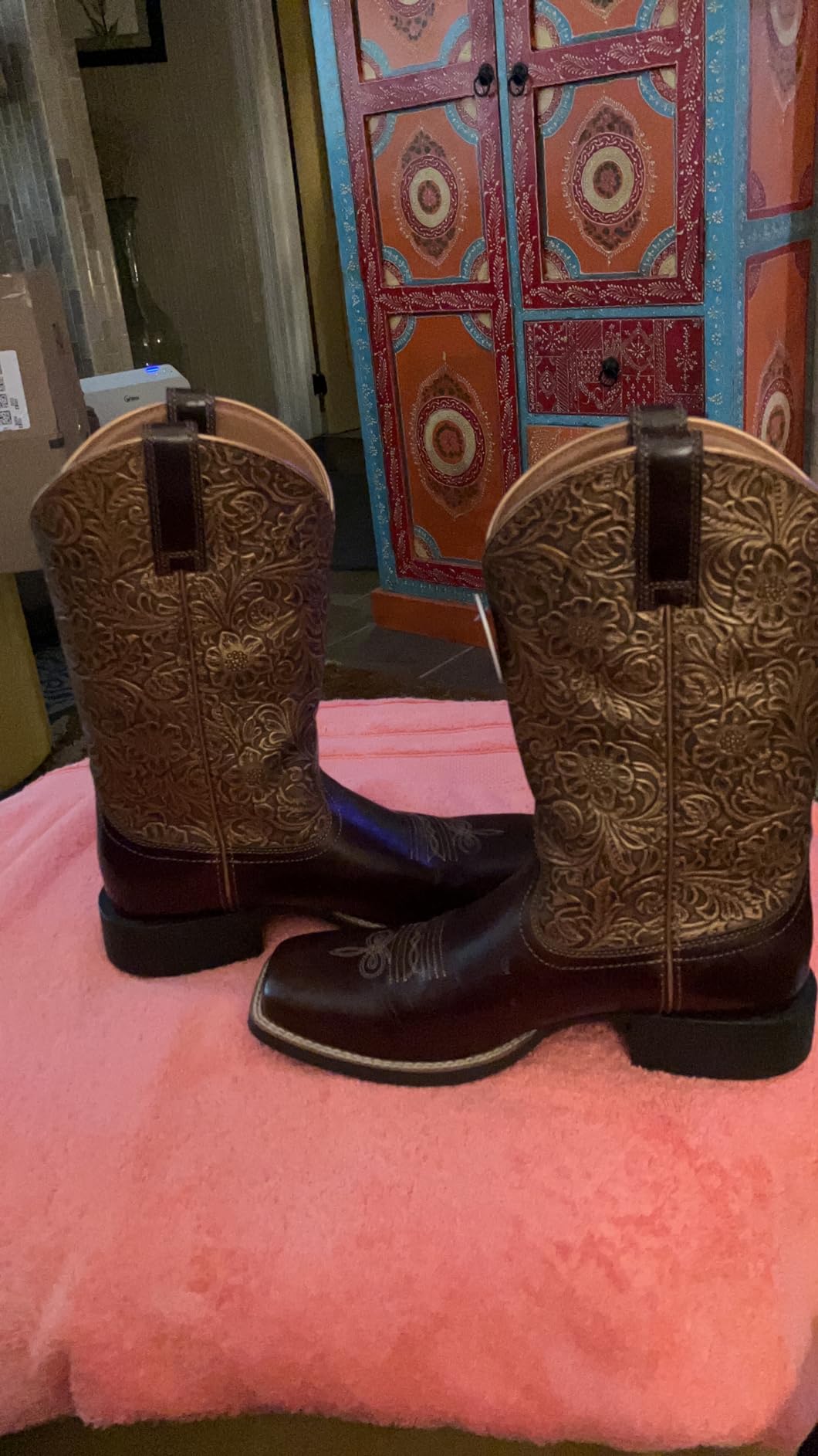 Ariat Women's Round Up Square Boot - Customer Photo 1