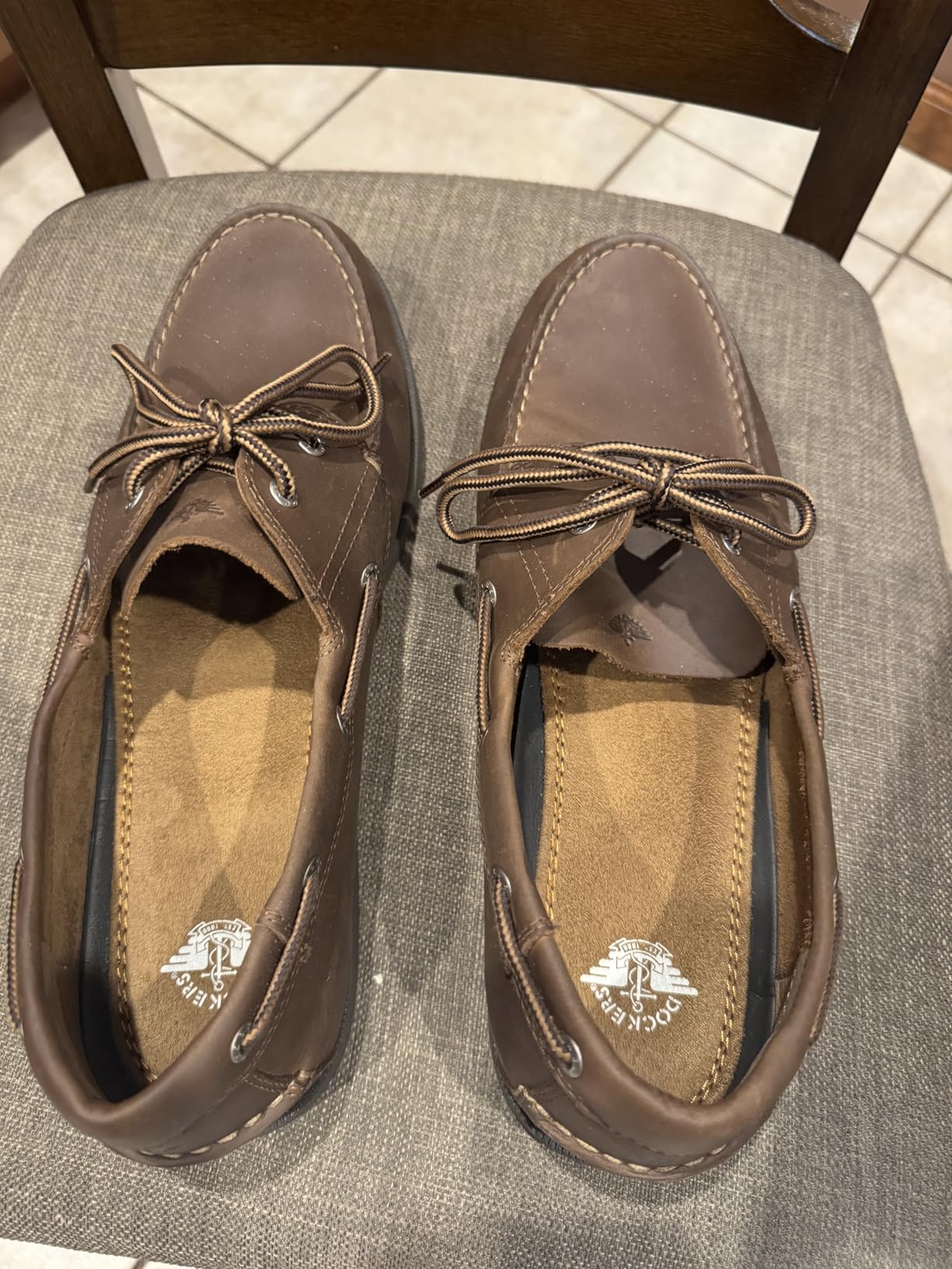 DOCKERS Mens Mens Vargas Leather Casual Classic Boat Shoe - Customer Photo 1